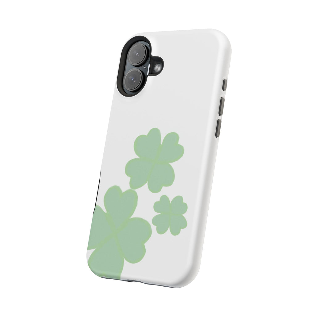 Green Clover Magnetic Impact-Resistant Case