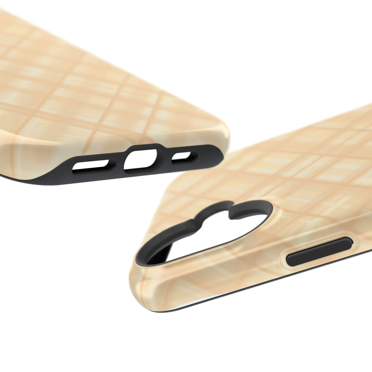 Checkered Butter Magnetic Impact-Resistant Case