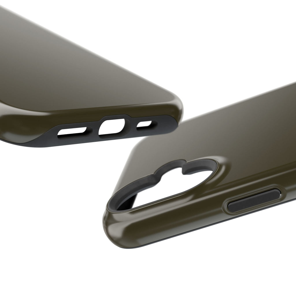 Dark Hennessey Brown Magnetic Impact-Resistant Phone Case