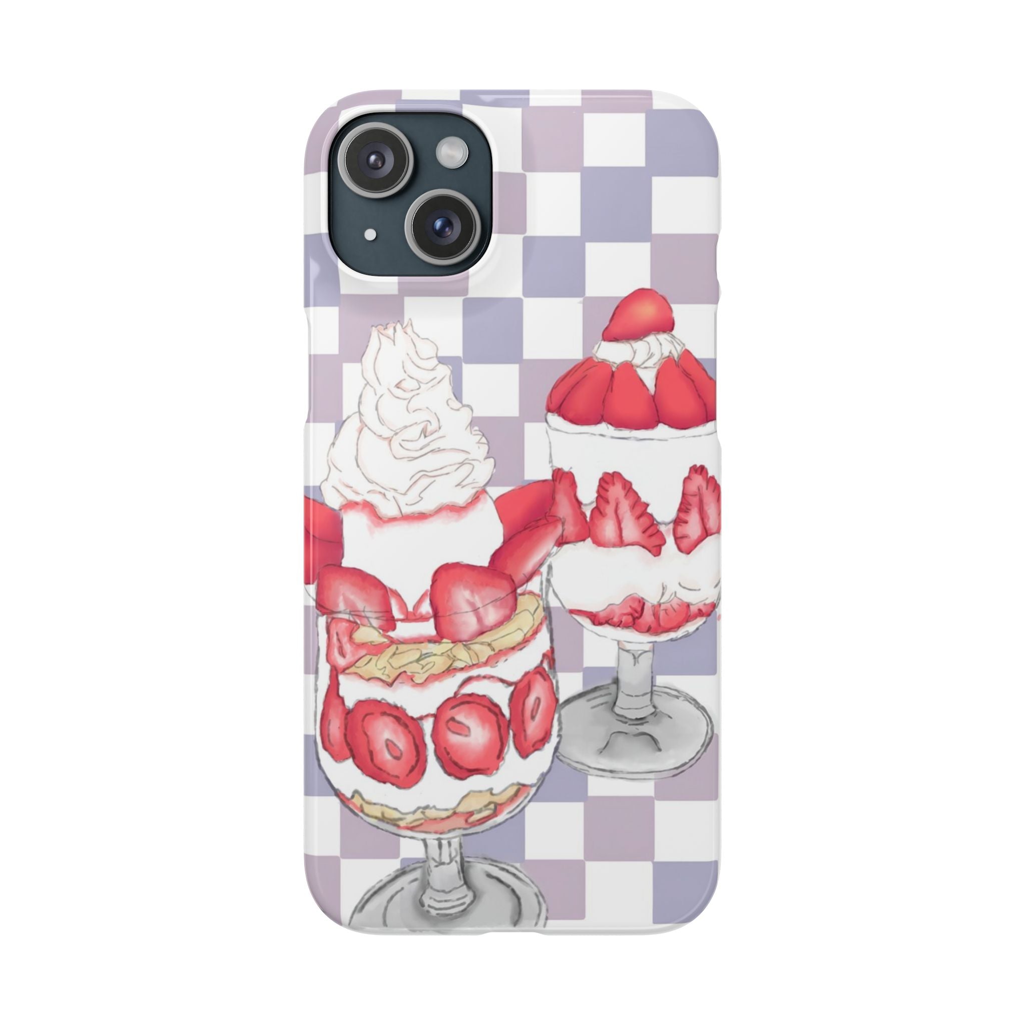 Strawberry Parfait Phone Case