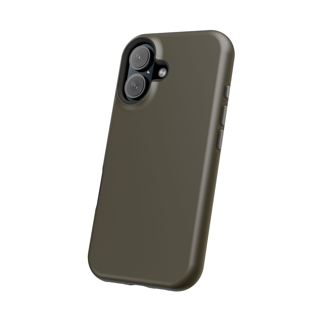 Dark Hennessey Brown Magnetic Impact-Resistant Phone Case