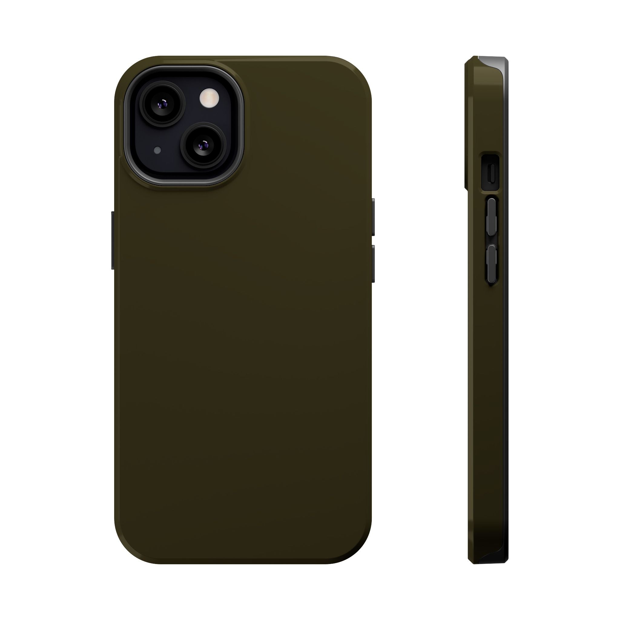 Dark Hennessey Brown Magnetic Impact-Resistant Phone Case