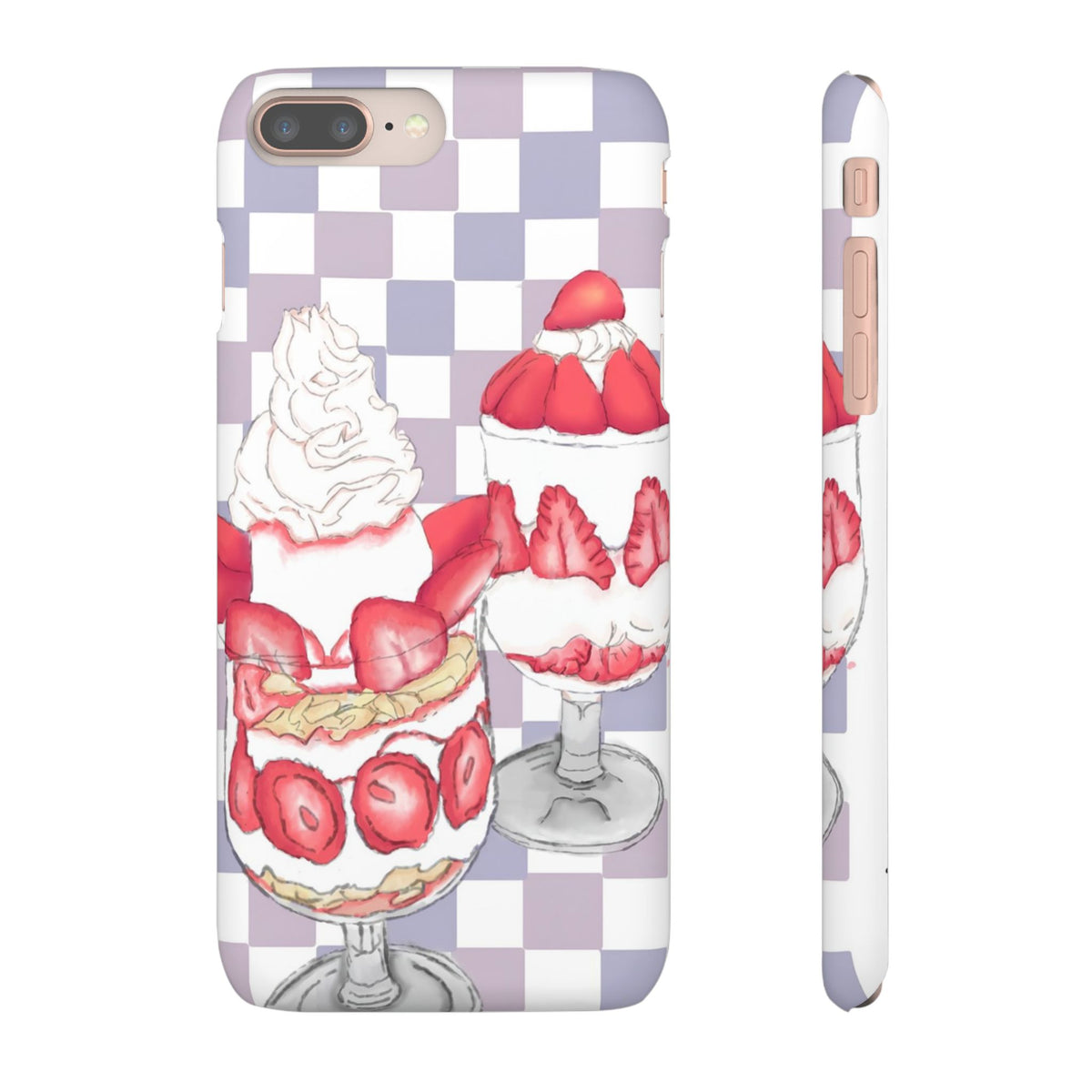 Strawberry Parfait Phone Case