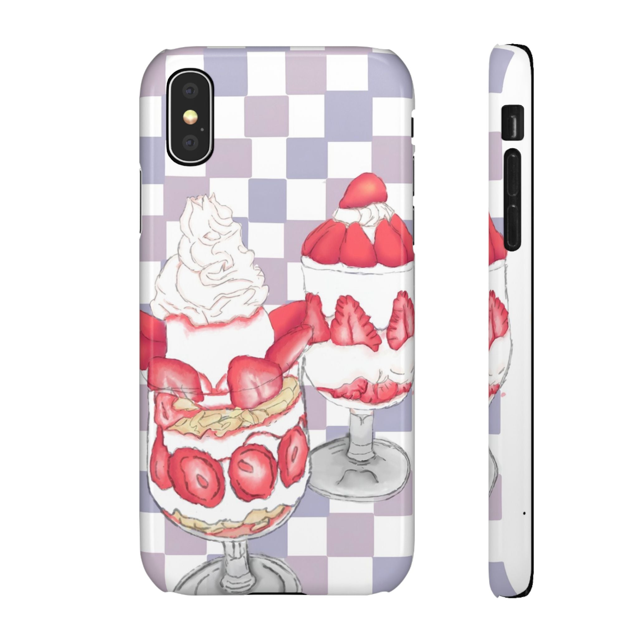 Strawberry Parfait Phone Case