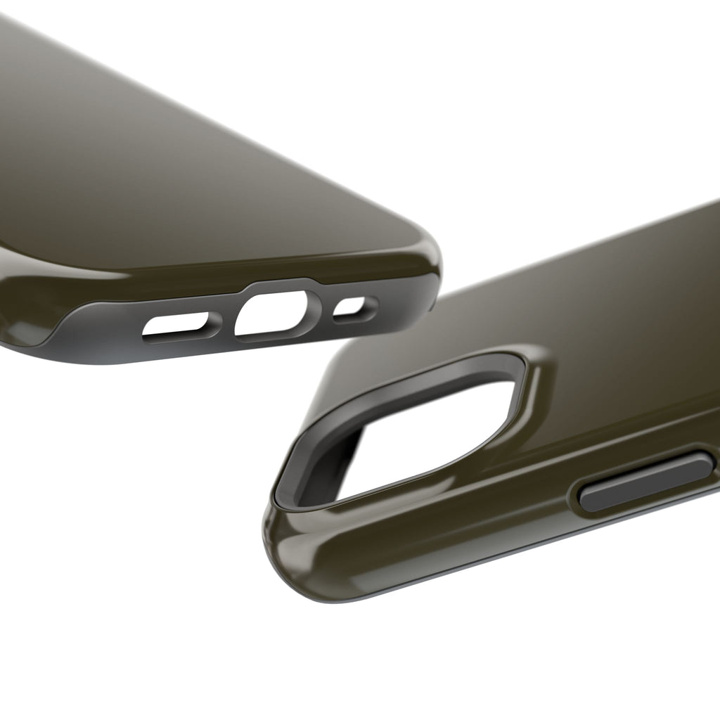 Dark Hennessey Brown Magnetic Impact-Resistant Phone Case