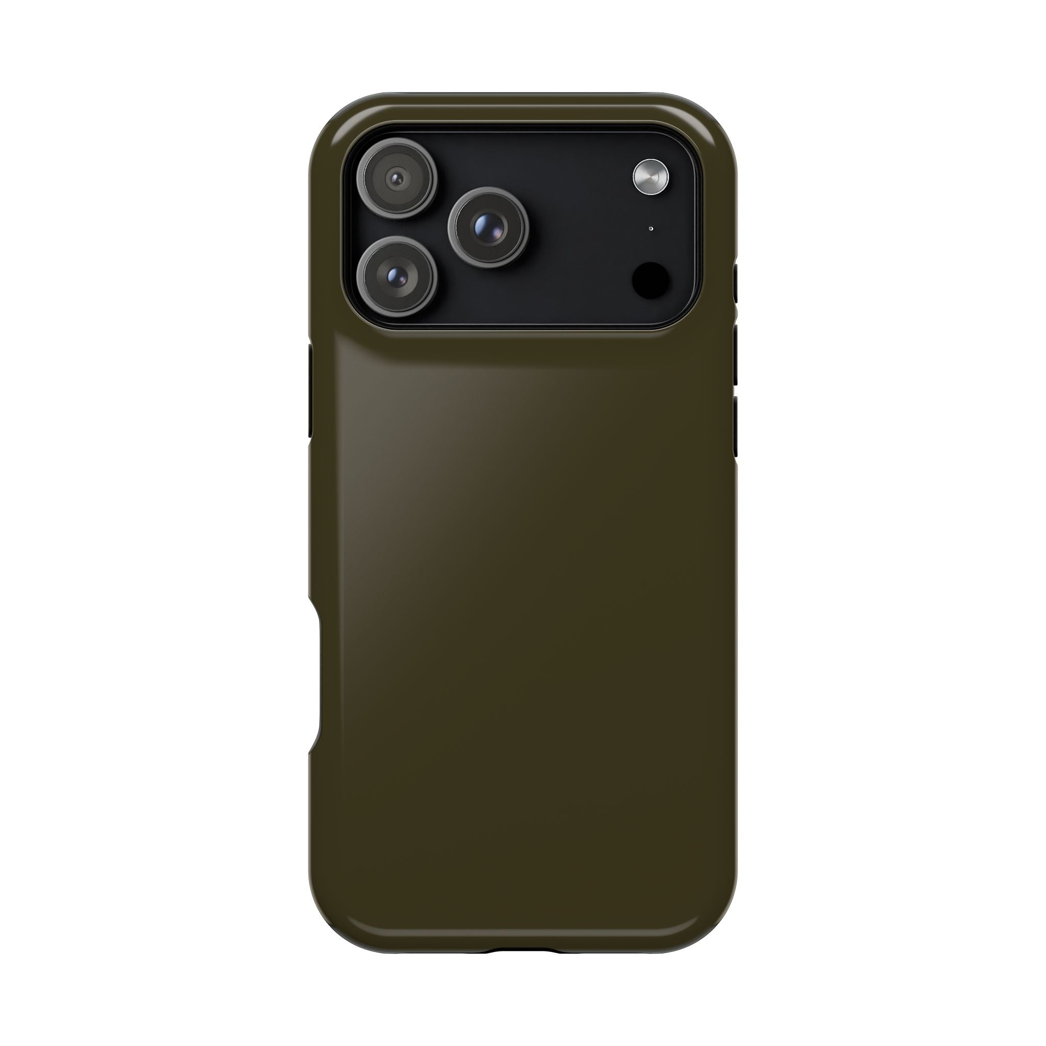 Dark Hennessey Brown Magnetic Impact-Resistant Phone Case