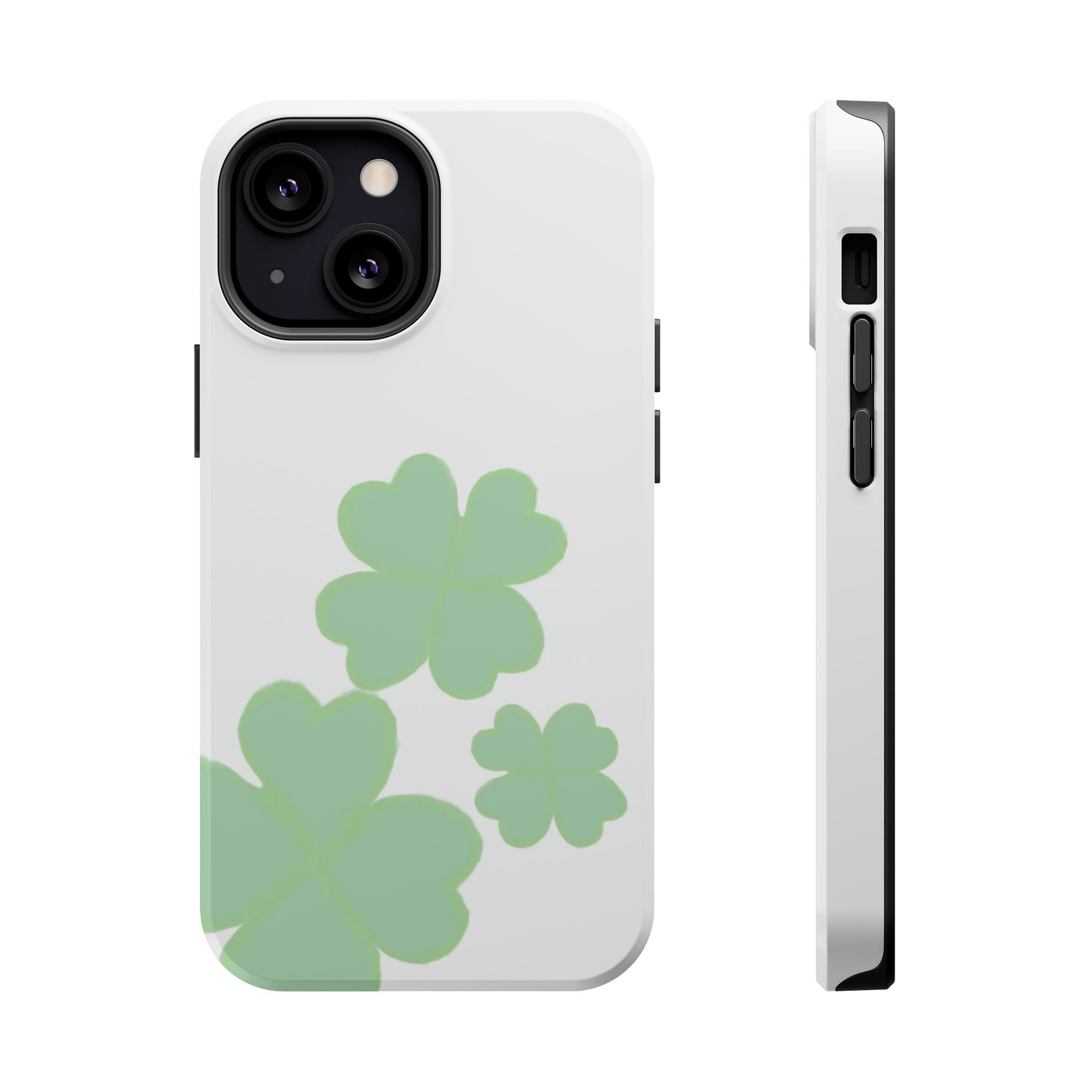 Green Clover Magnetic Impact-Resistant Case