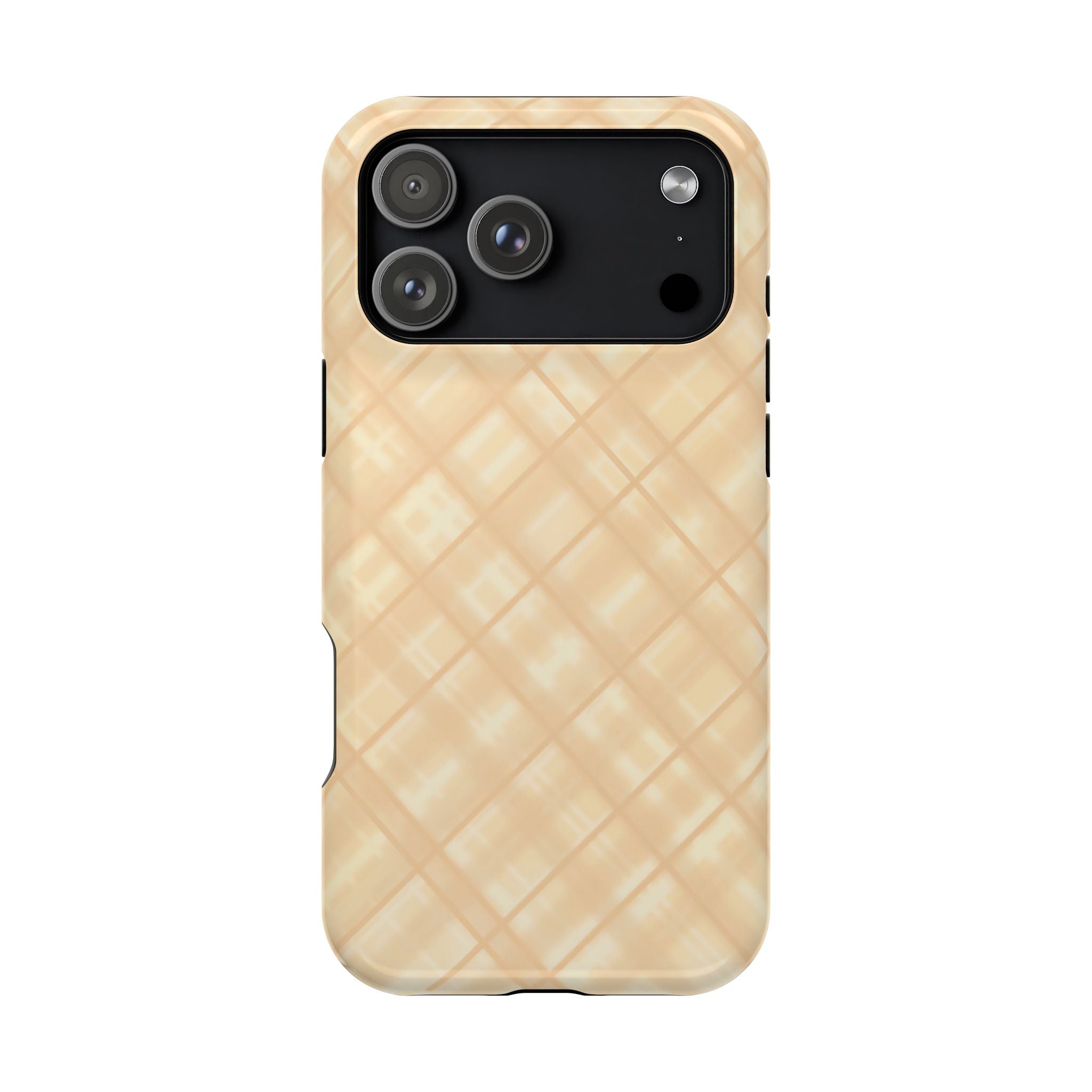 Checkered Butter Magnetic Impact-Resistant Case