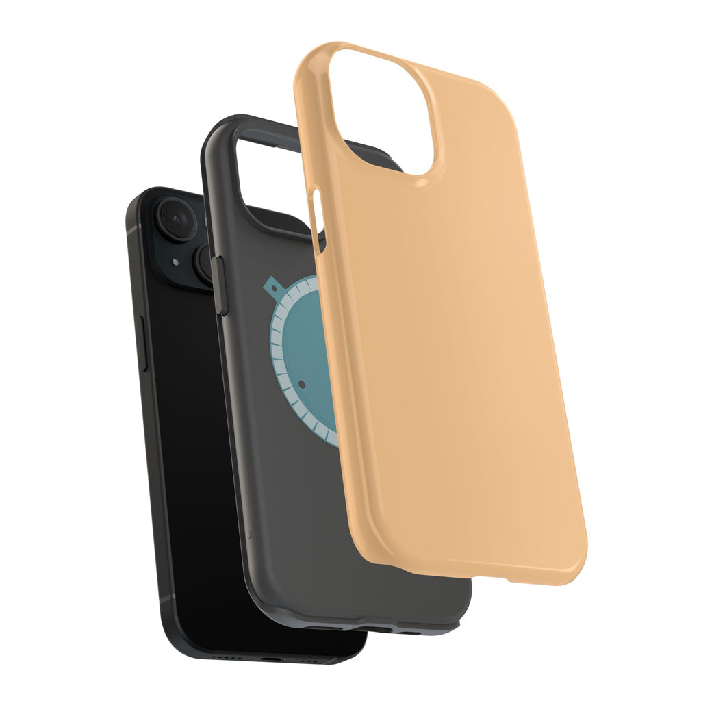 Orange Cream Magnetic Impact-Resistant Phone Case