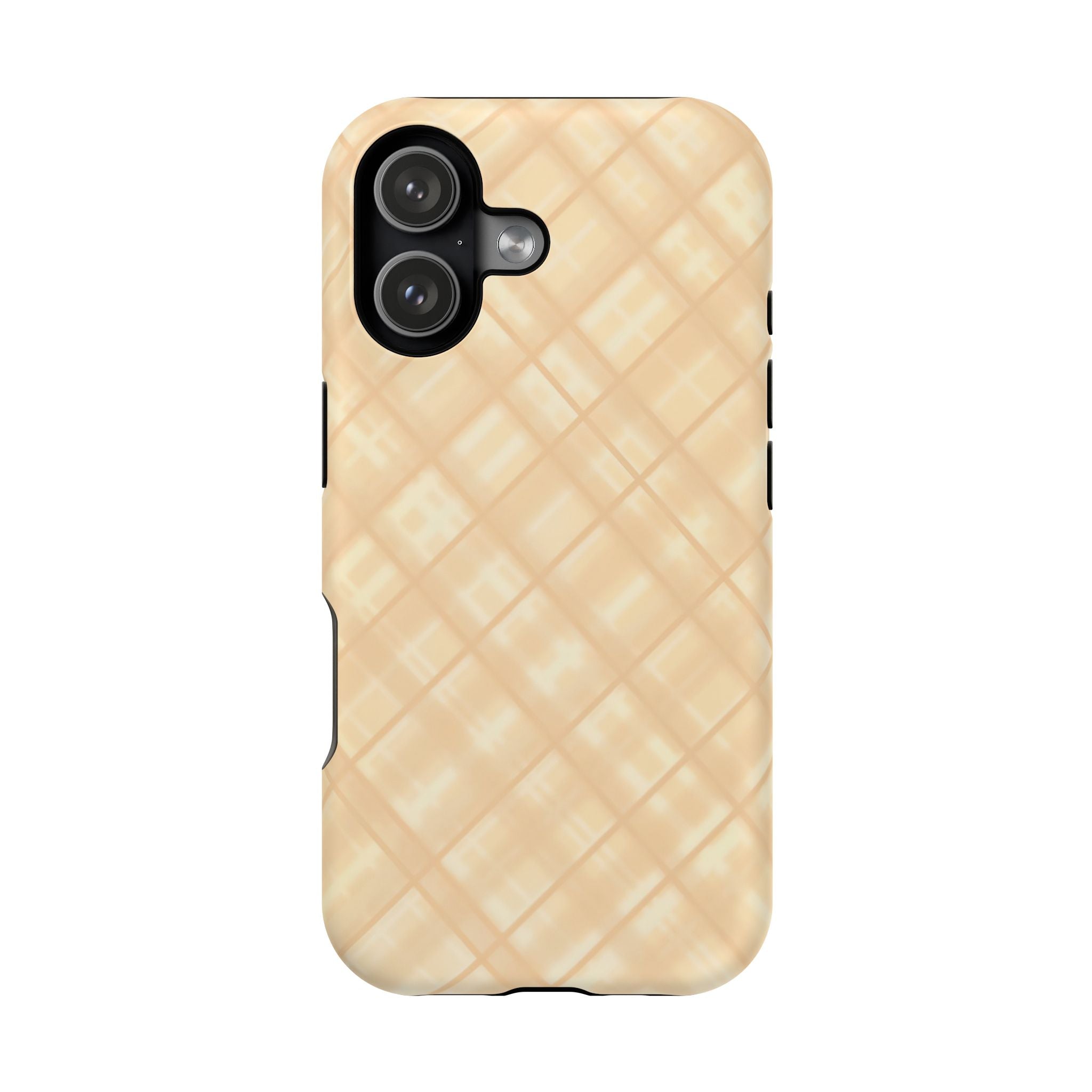 Checkered Butter Magnetic Impact-Resistant Case