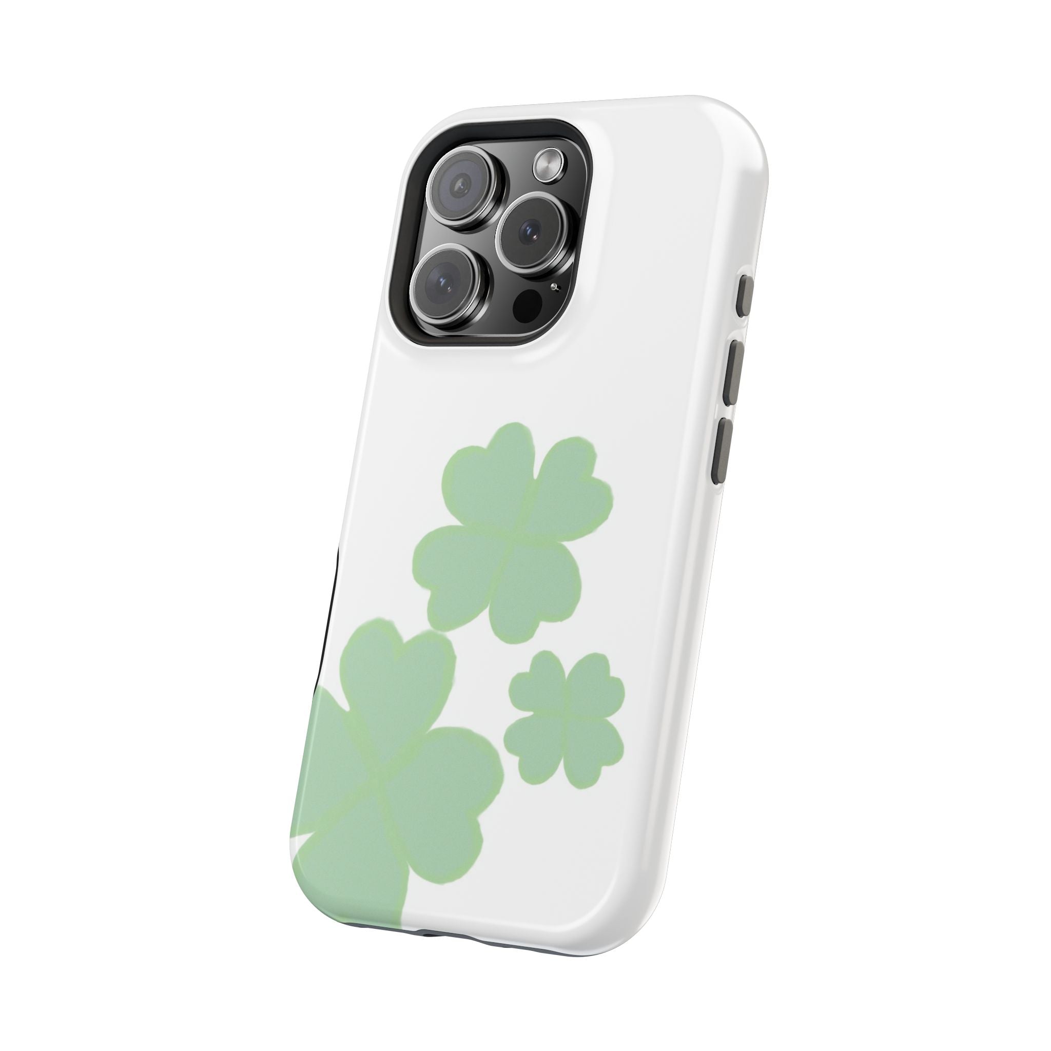 Green Clover Magnetic Impact-Resistant Case