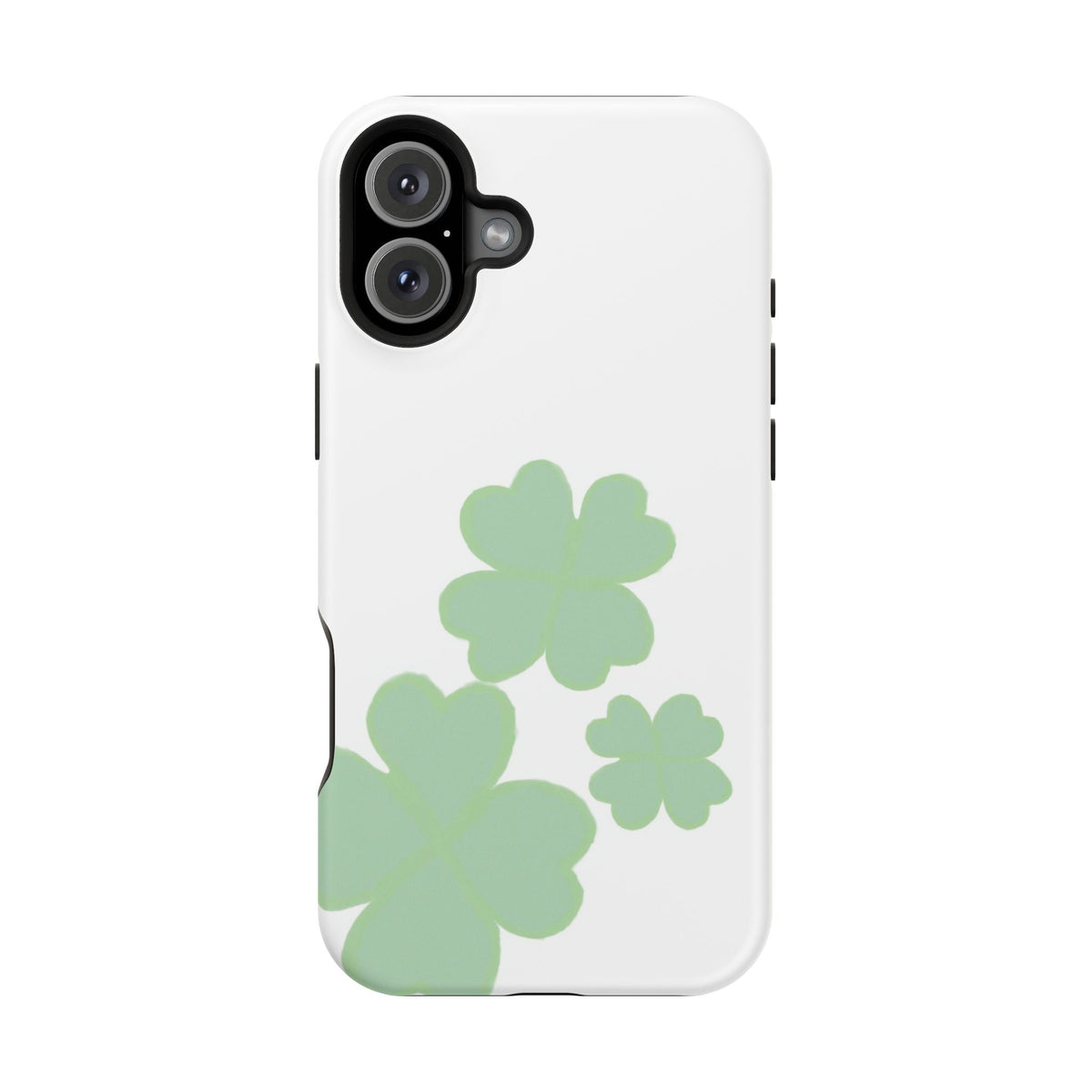 Green Clover Magnetic Impact-Resistant Case