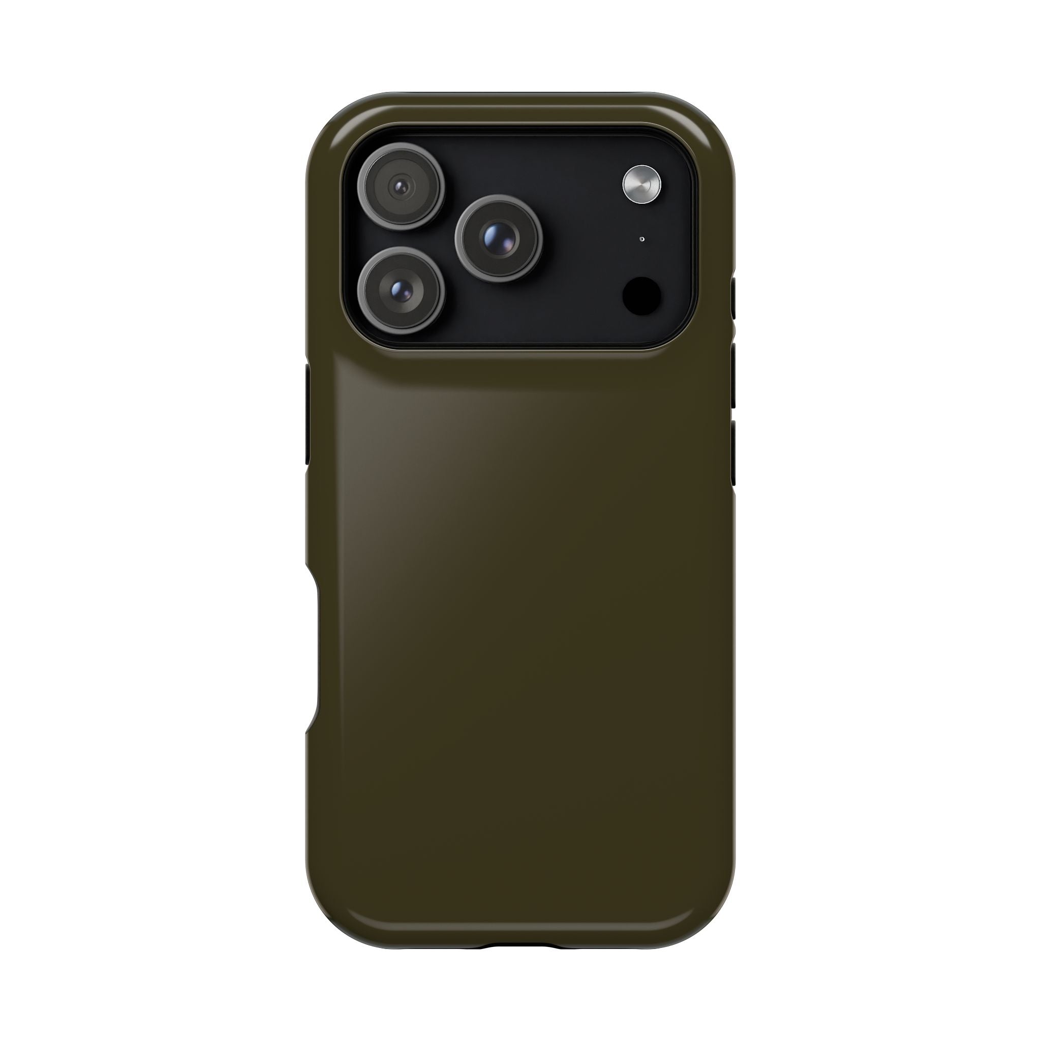 Dark Hennessey Brown Magnetic Impact-Resistant Phone Case