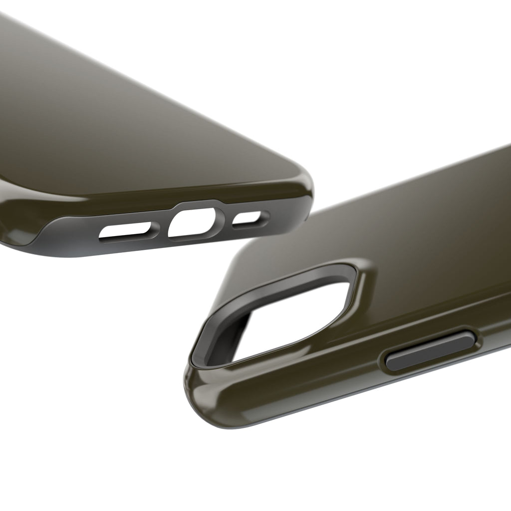 Dark Hennessey Brown Magnetic Impact-Resistant Phone Case