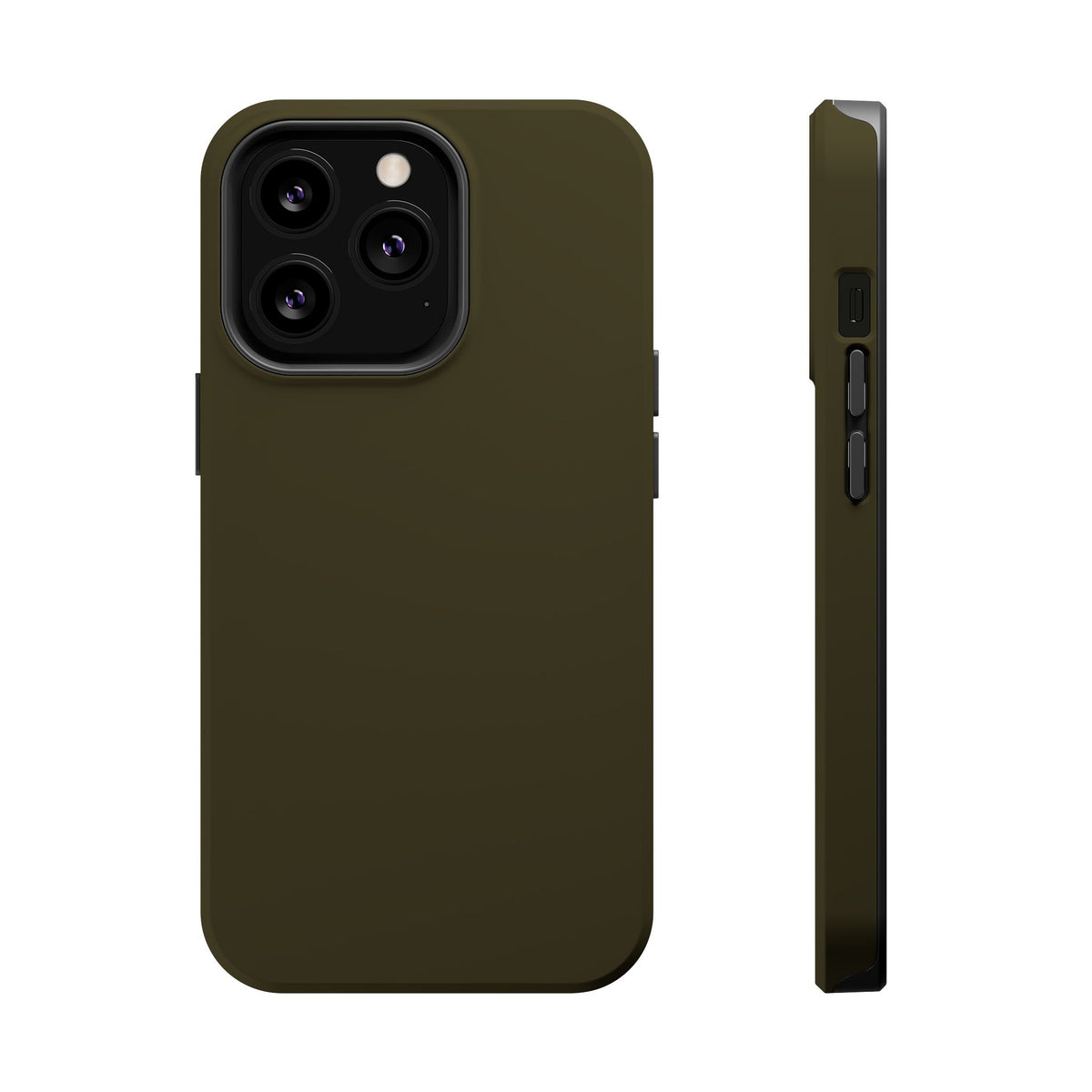 Dark Hennessey Brown Magnetic Impact-Resistant Phone Case