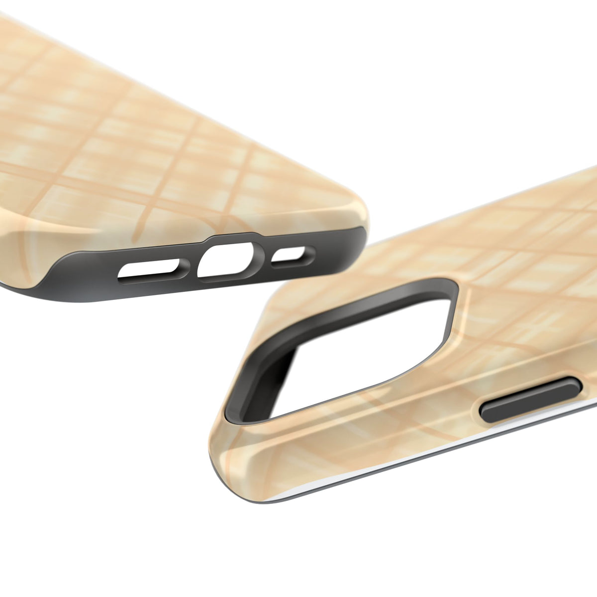 Checkered Butter Magnetic Impact-Resistant Case