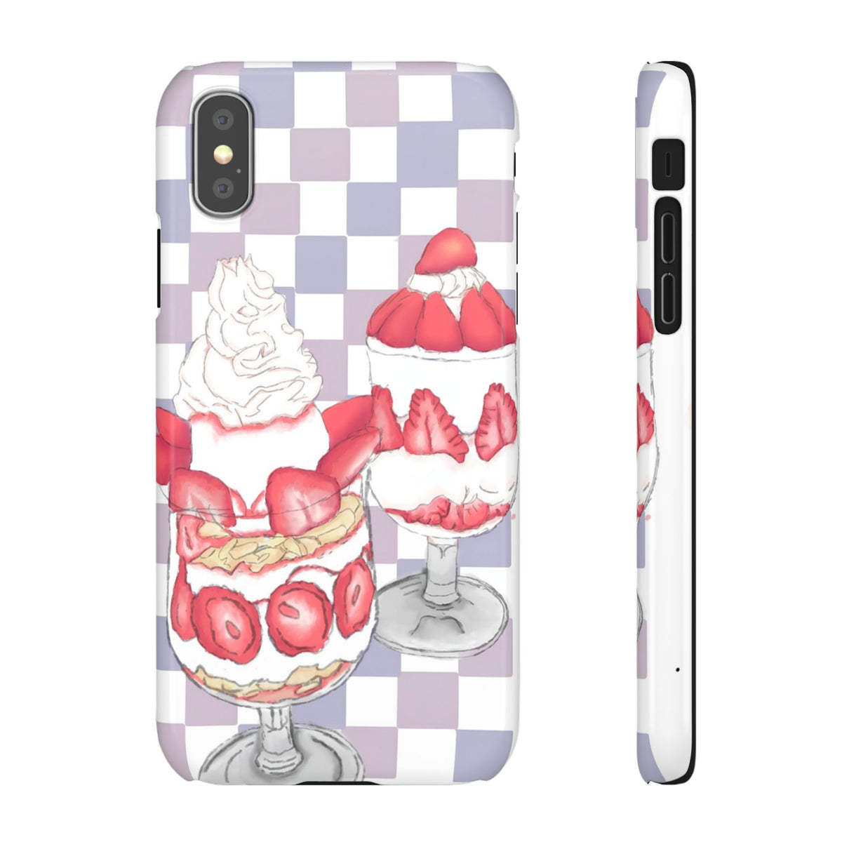 Strawberry Parfait Phone Case