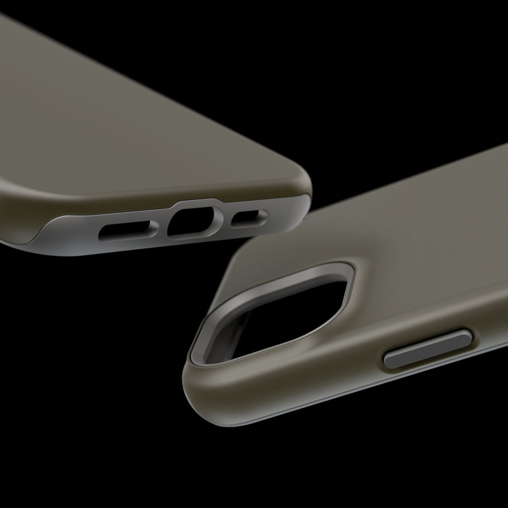 Dark Hennessey Brown Magnetic Impact-Resistant Phone Case