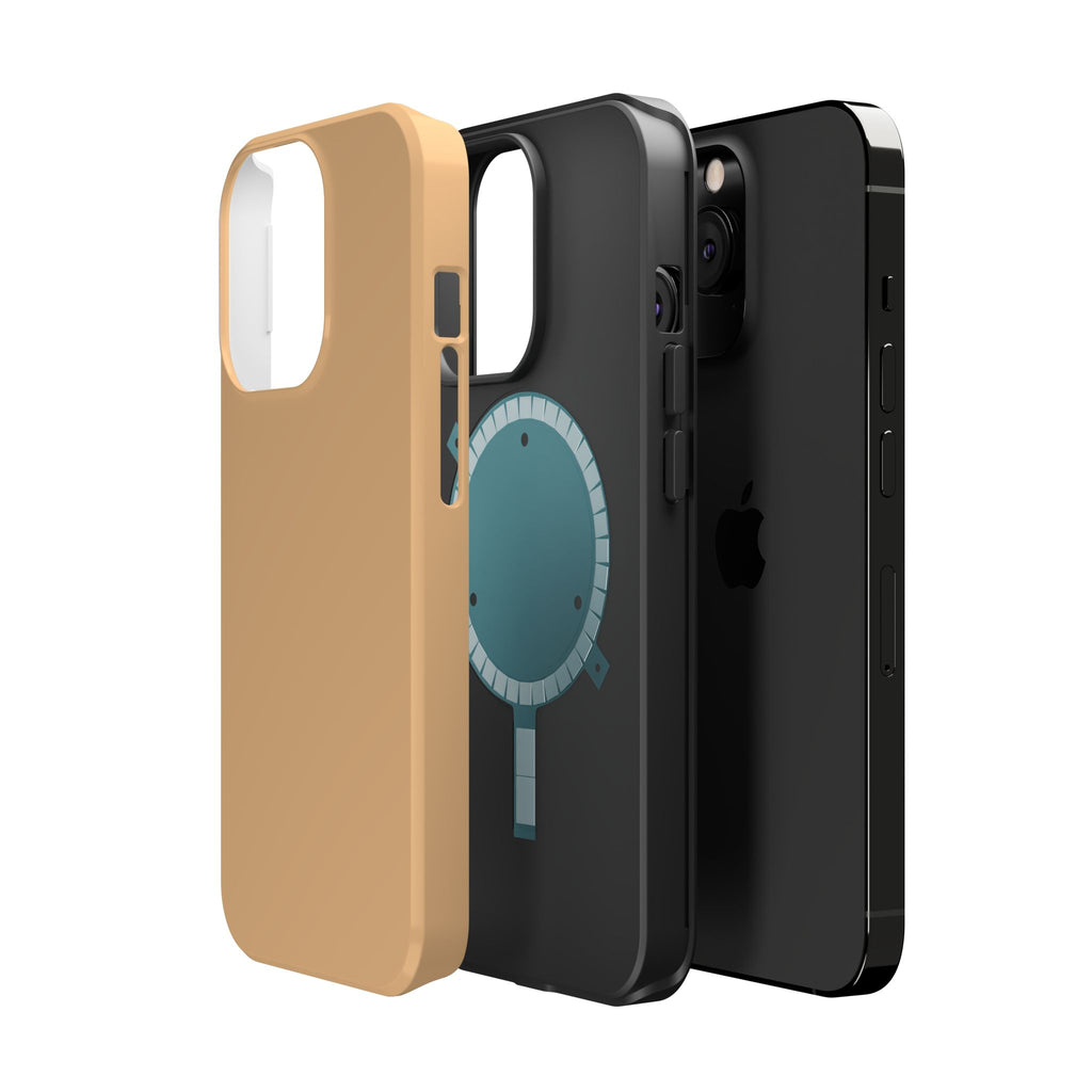 Orange Cream Magnetic Impact-Resistant Phone Case