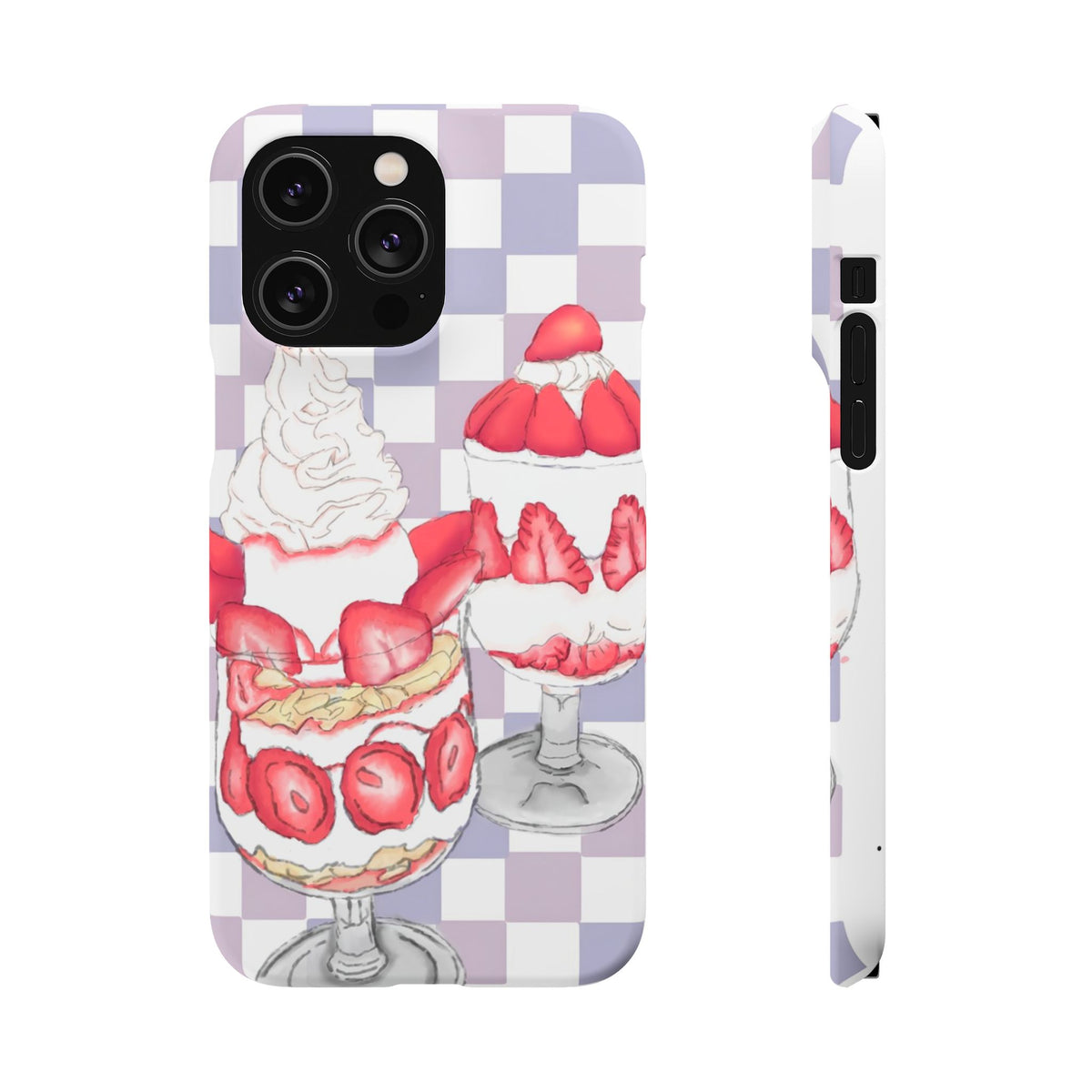 Strawberry Parfait Phone Case