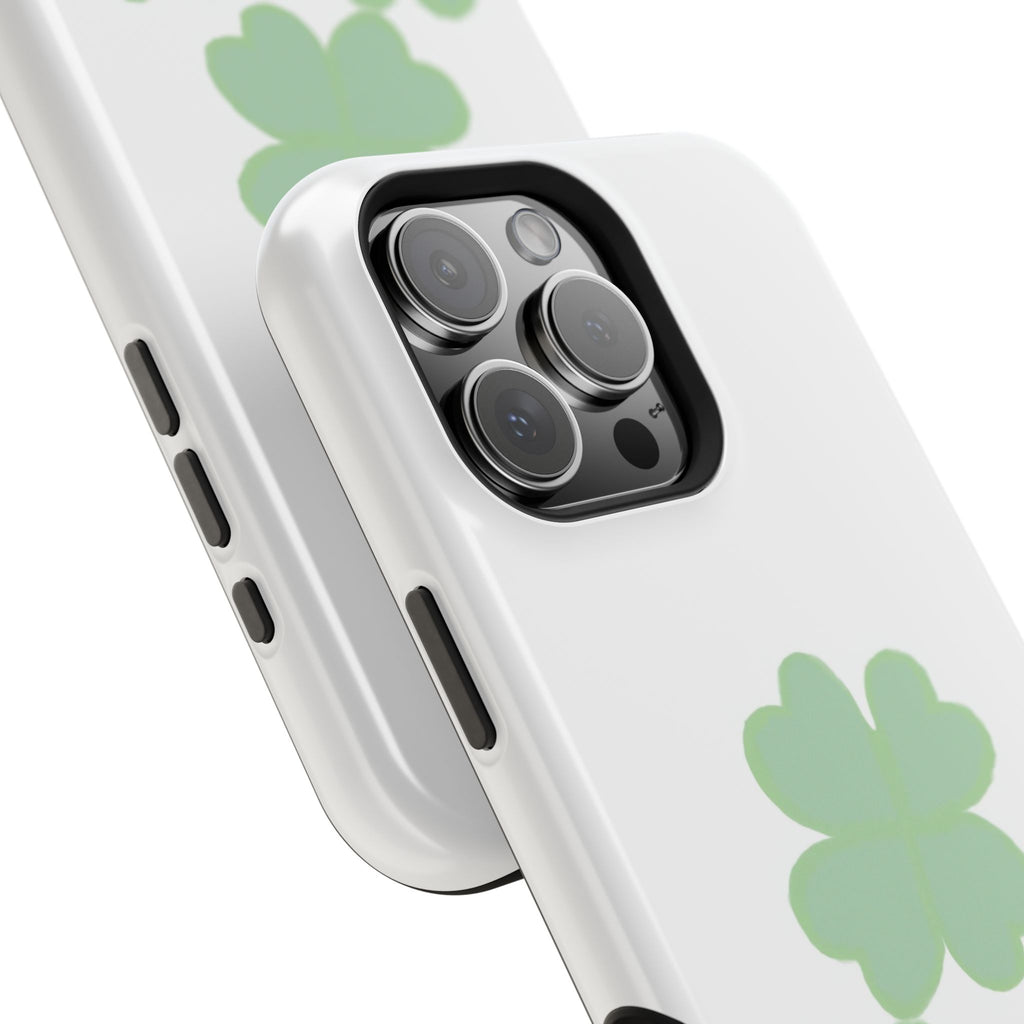 Green Clover Magnetic Impact-Resistant Case