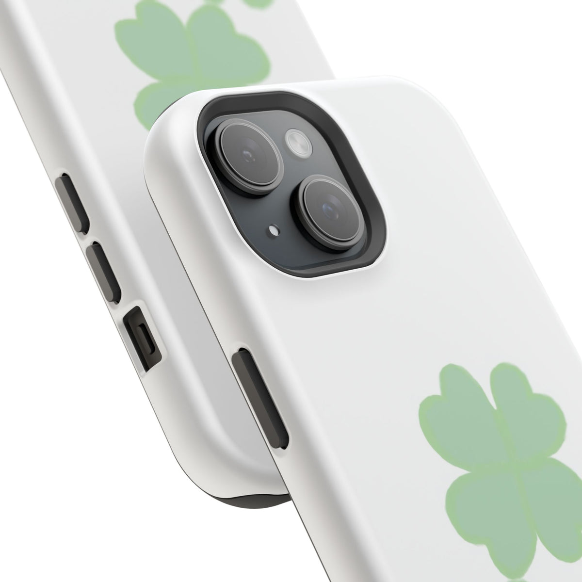 Green Clover Magnetic Impact-Resistant Case