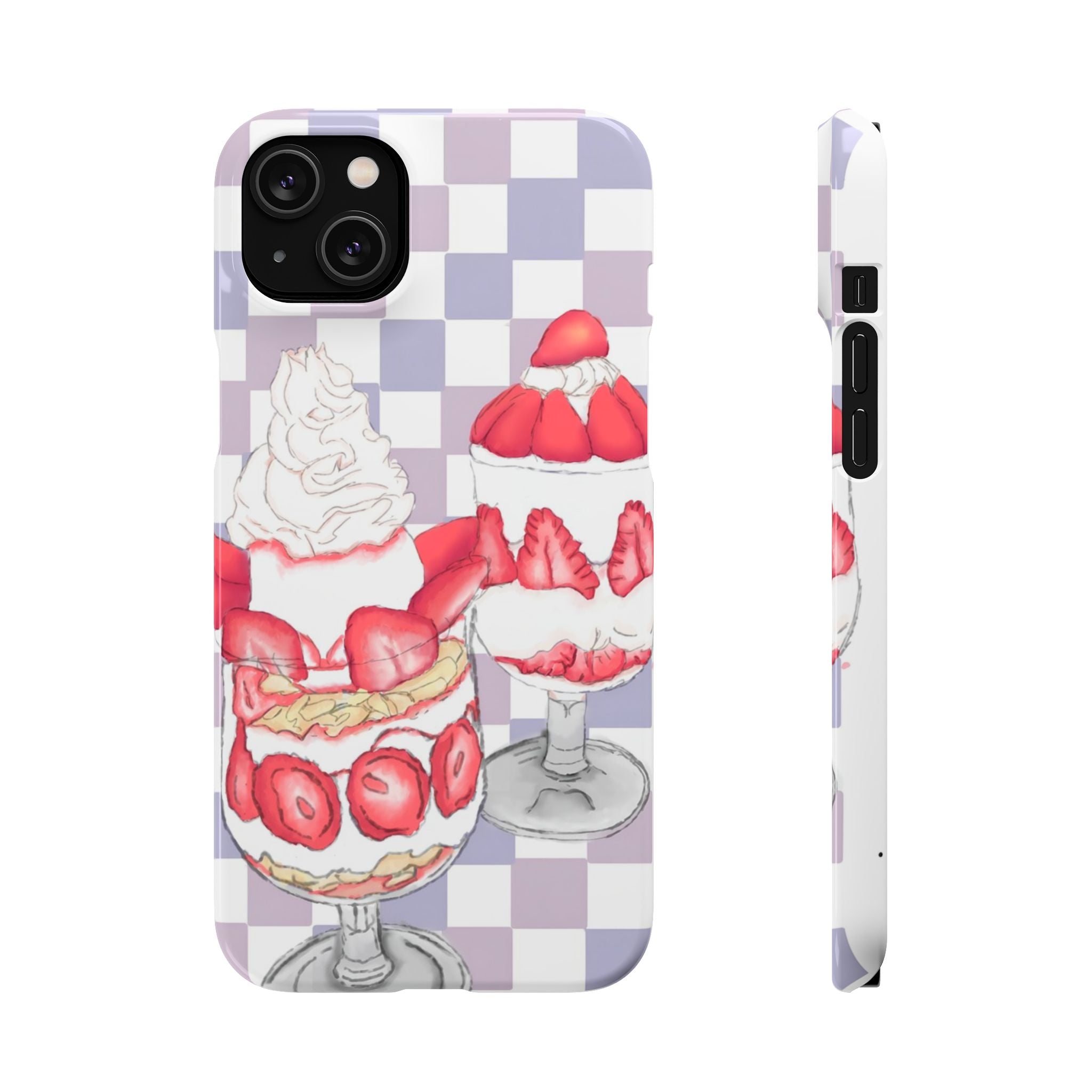 Strawberry Parfait Phone Case