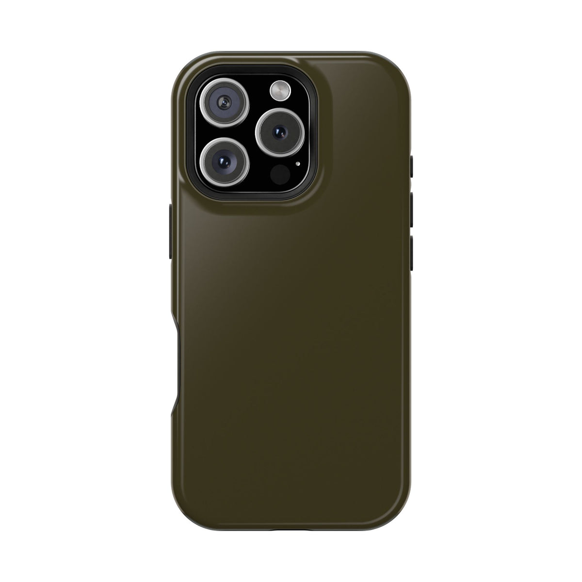 Dark Hennessey Brown Magnetic Impact-Resistant Phone Case