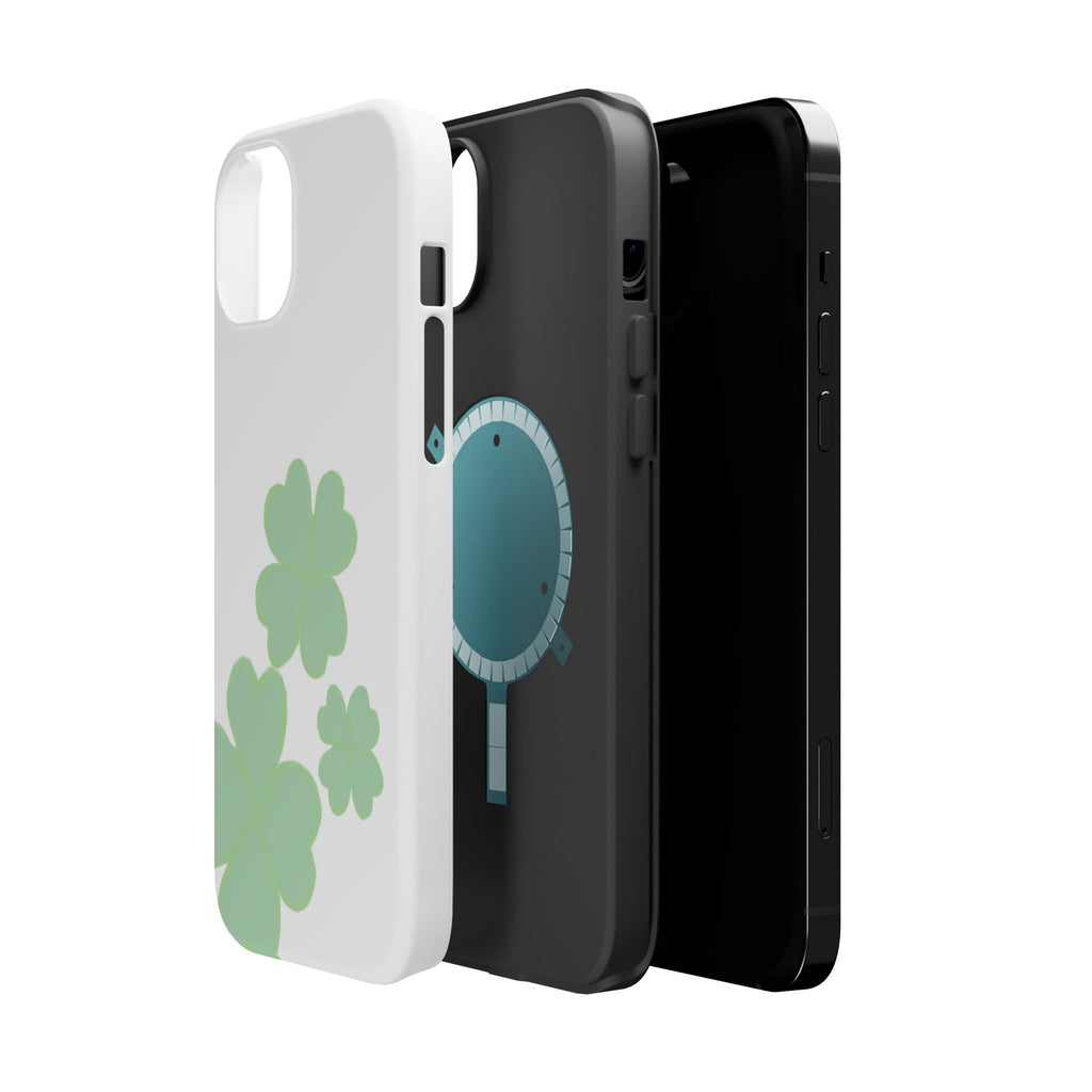 Green Clover Magnetic Impact-Resistant Case