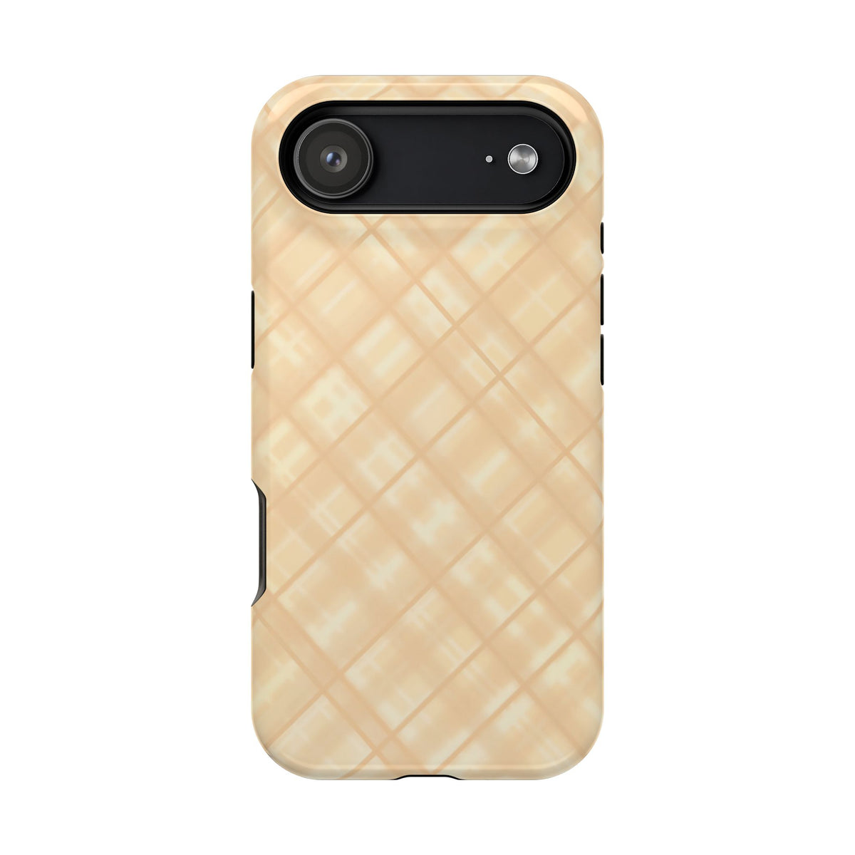 Checkered Butter Magnetic Impact-Resistant Case