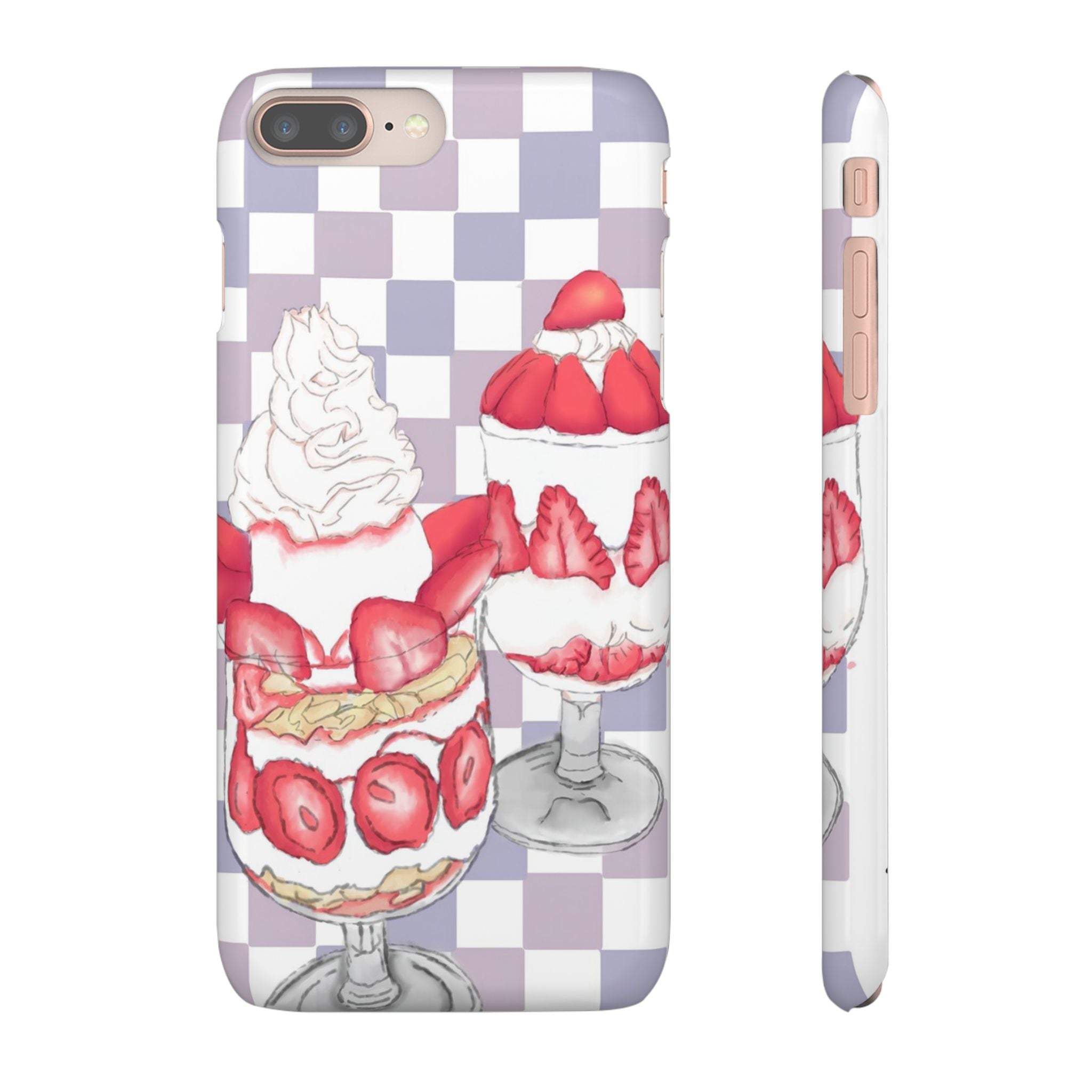 Strawberry Parfait Phone Case
