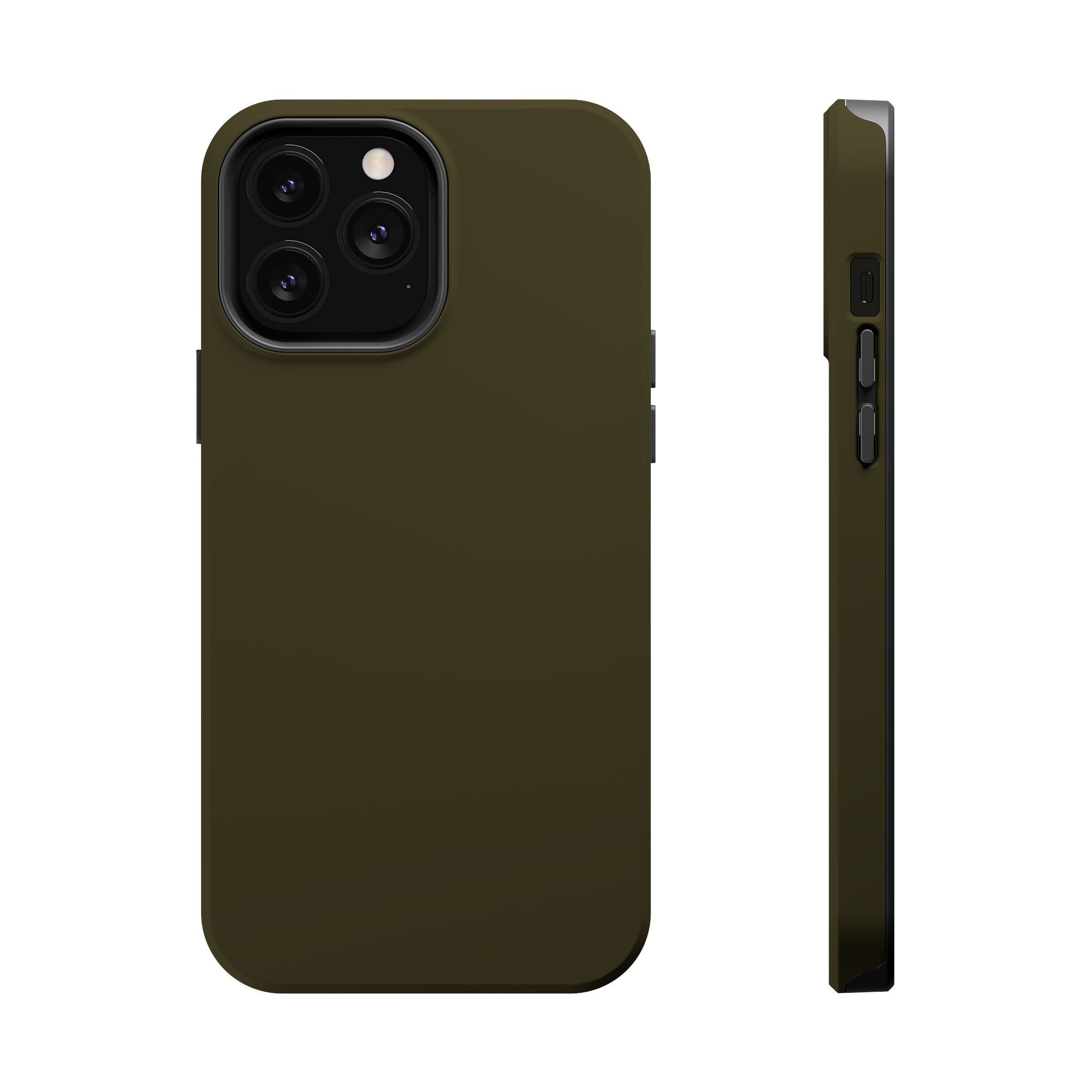 Dark Hennessey Brown Magnetic Impact-Resistant Phone Case