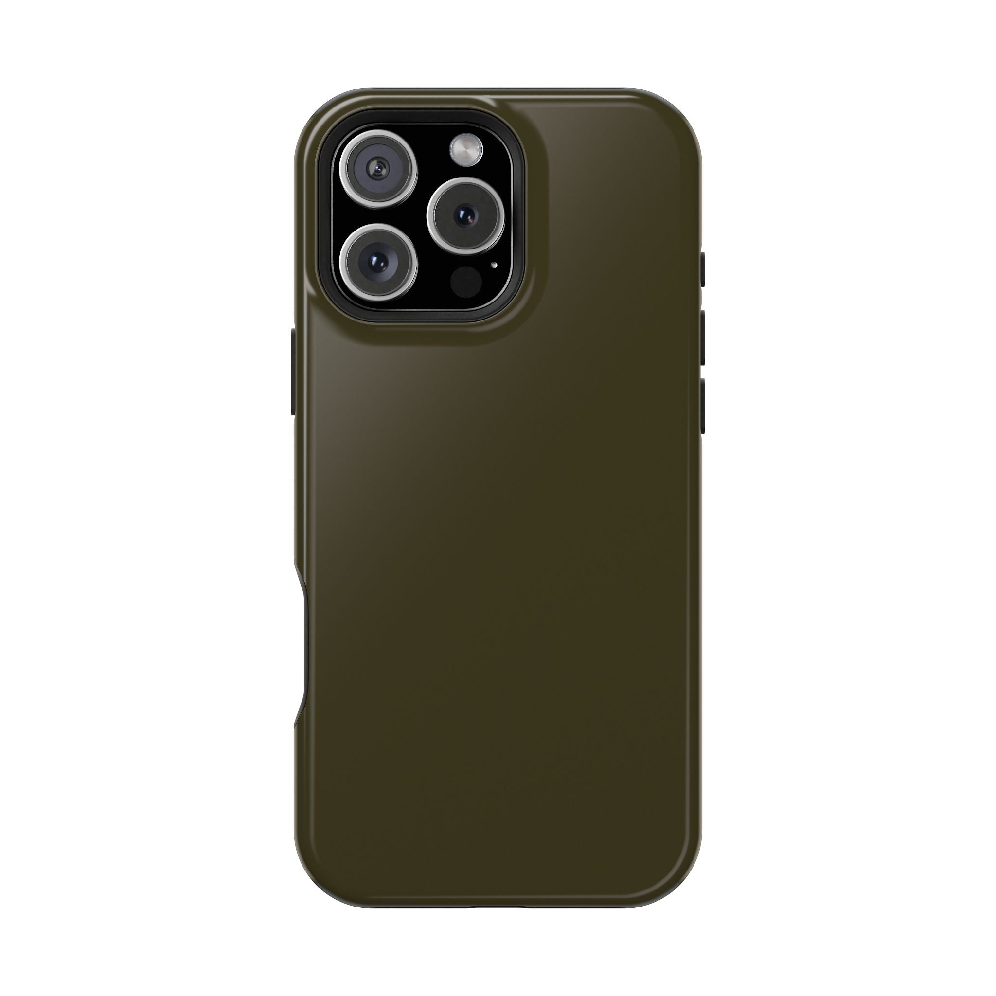 Dark Hennessey Brown Magnetic Impact-Resistant Phone Case