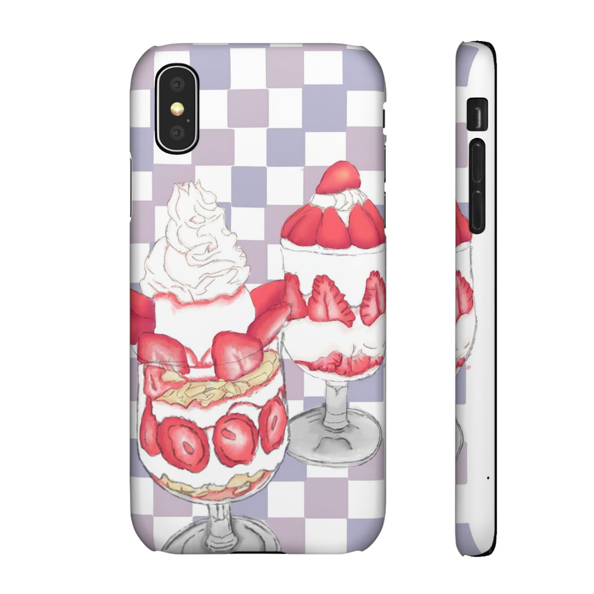 Strawberry Parfait Phone Case