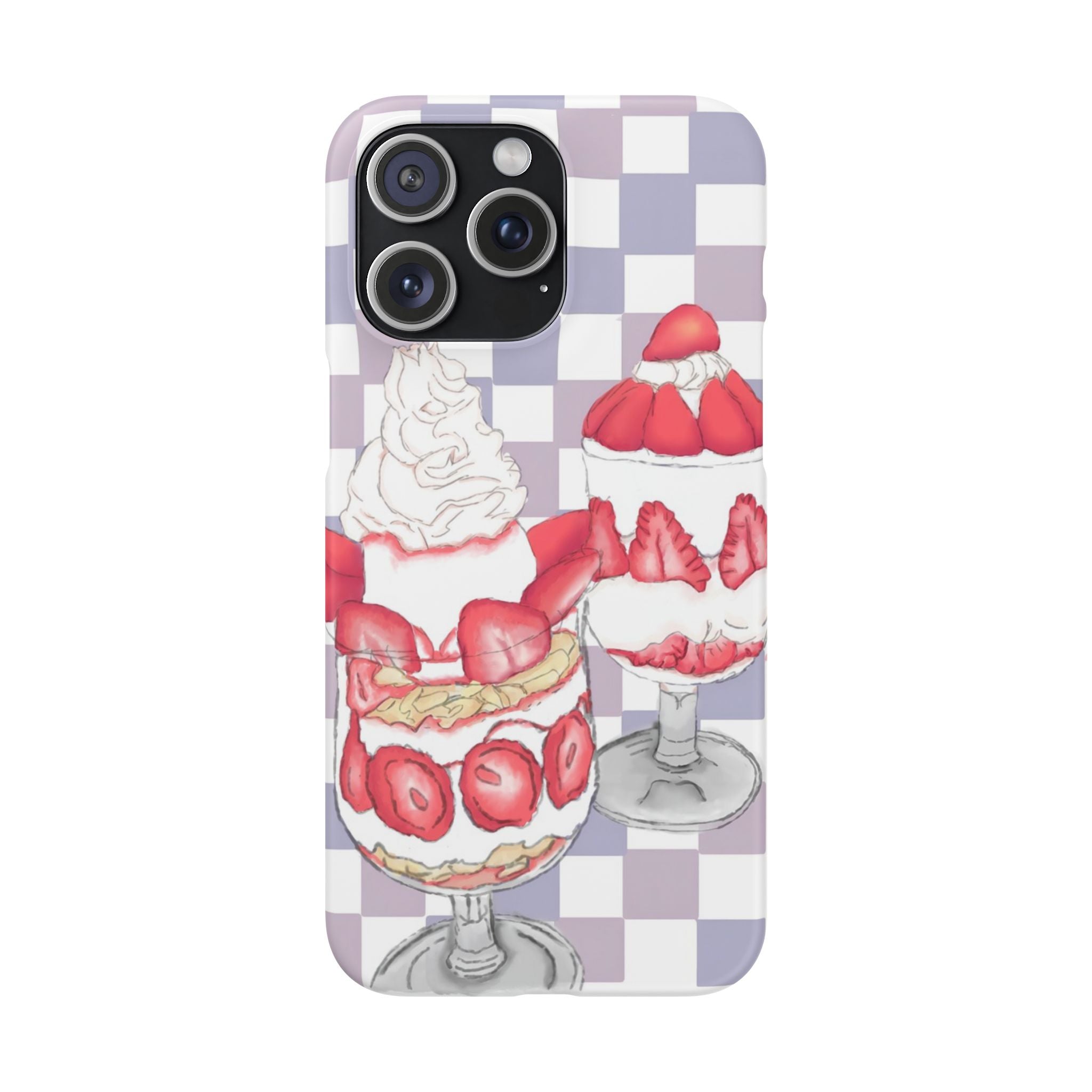 Strawberry Parfait Phone Case