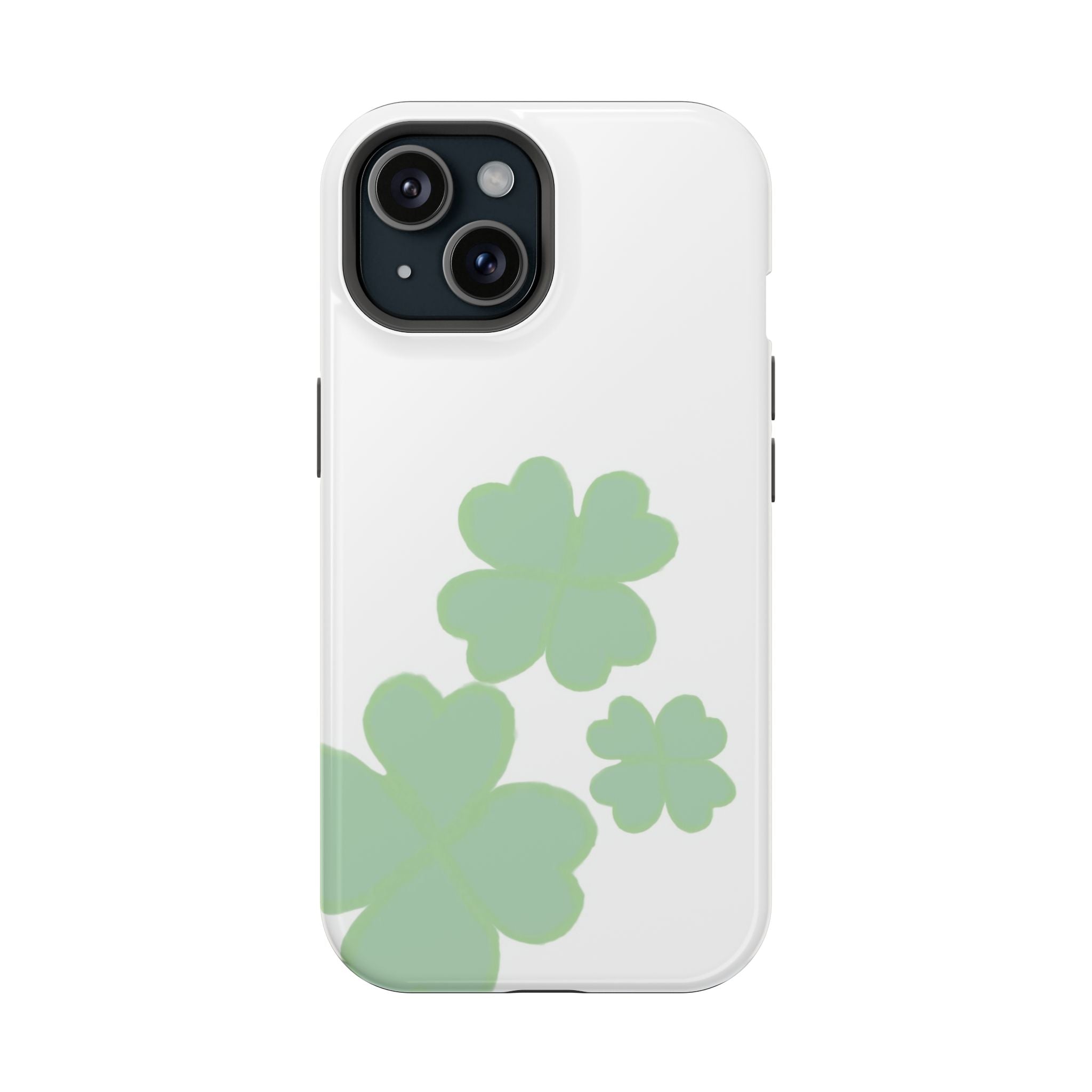 Green Clover Magnetic Impact-Resistant Case