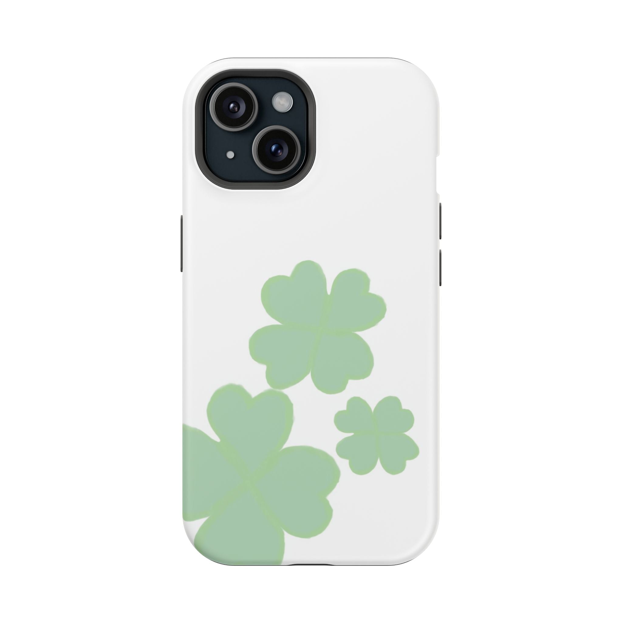 Green Clover Magnetic Impact-Resistant Case