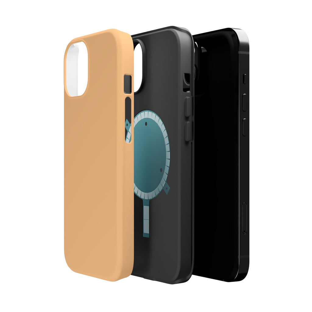 Orange Cream Magnetic Impact-Resistant Phone Case