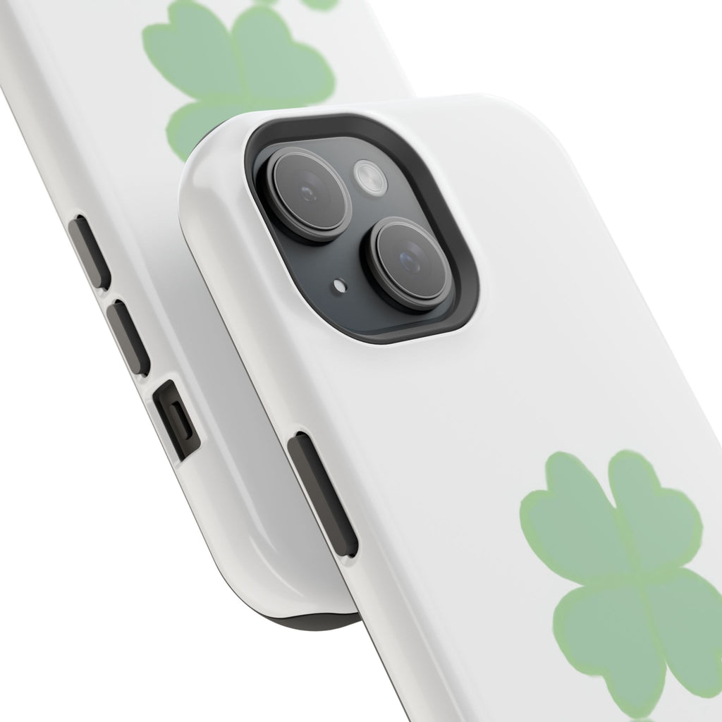 Green Clover Magnetic Impact-Resistant Case