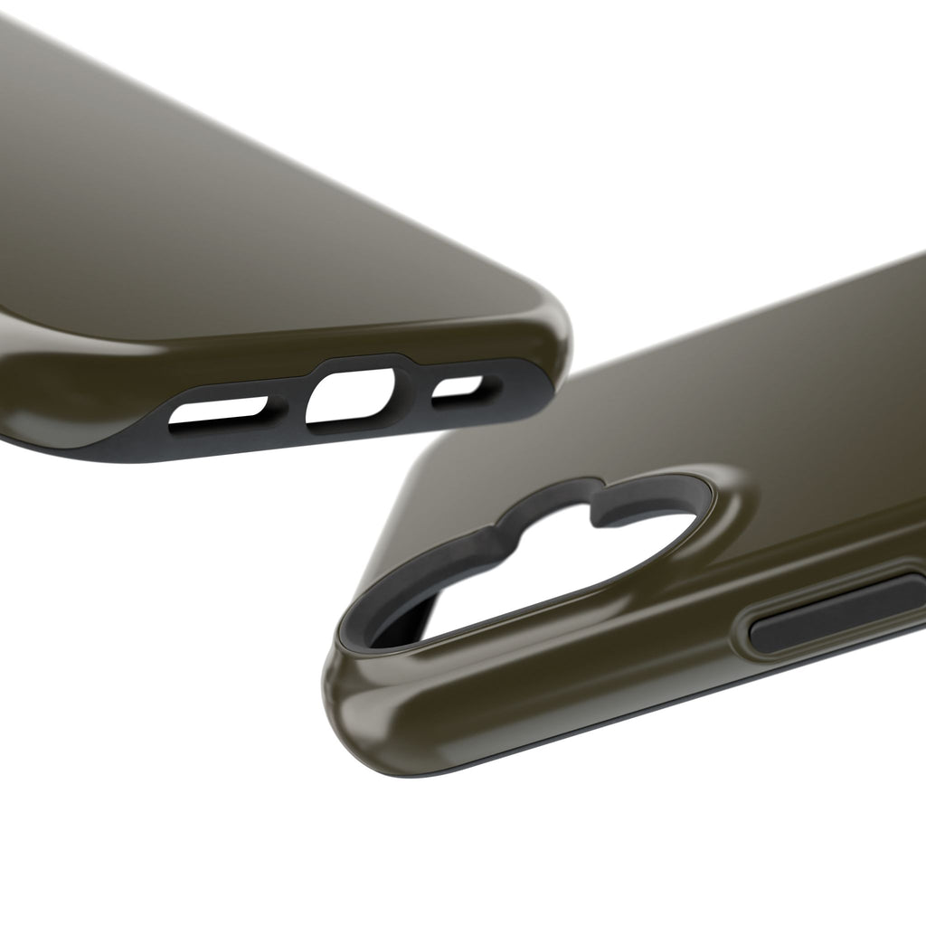 Dark Hennessey Brown Magnetic Impact-Resistant Phone Case