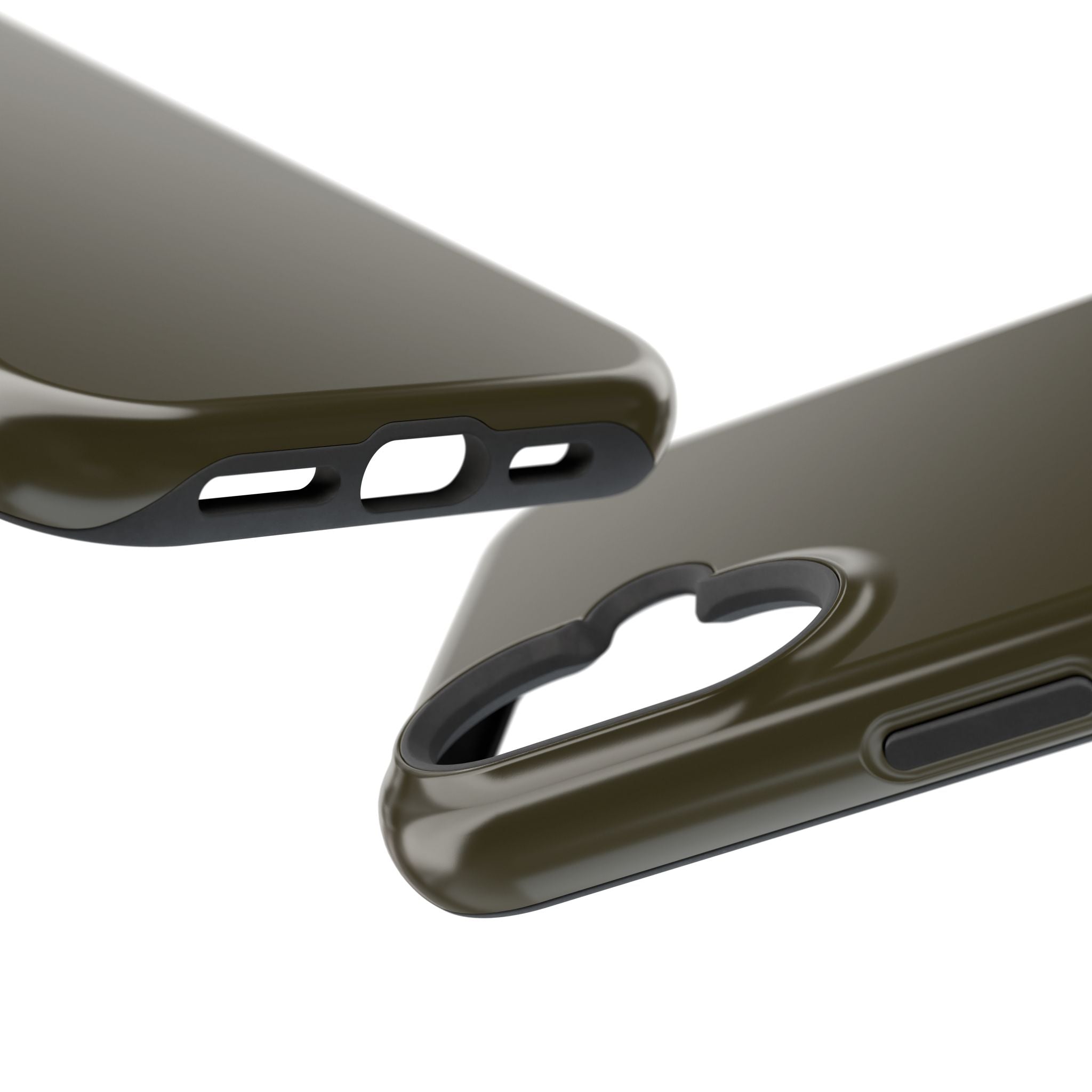Dark Hennessey Brown Magnetic Impact-Resistant Phone Case