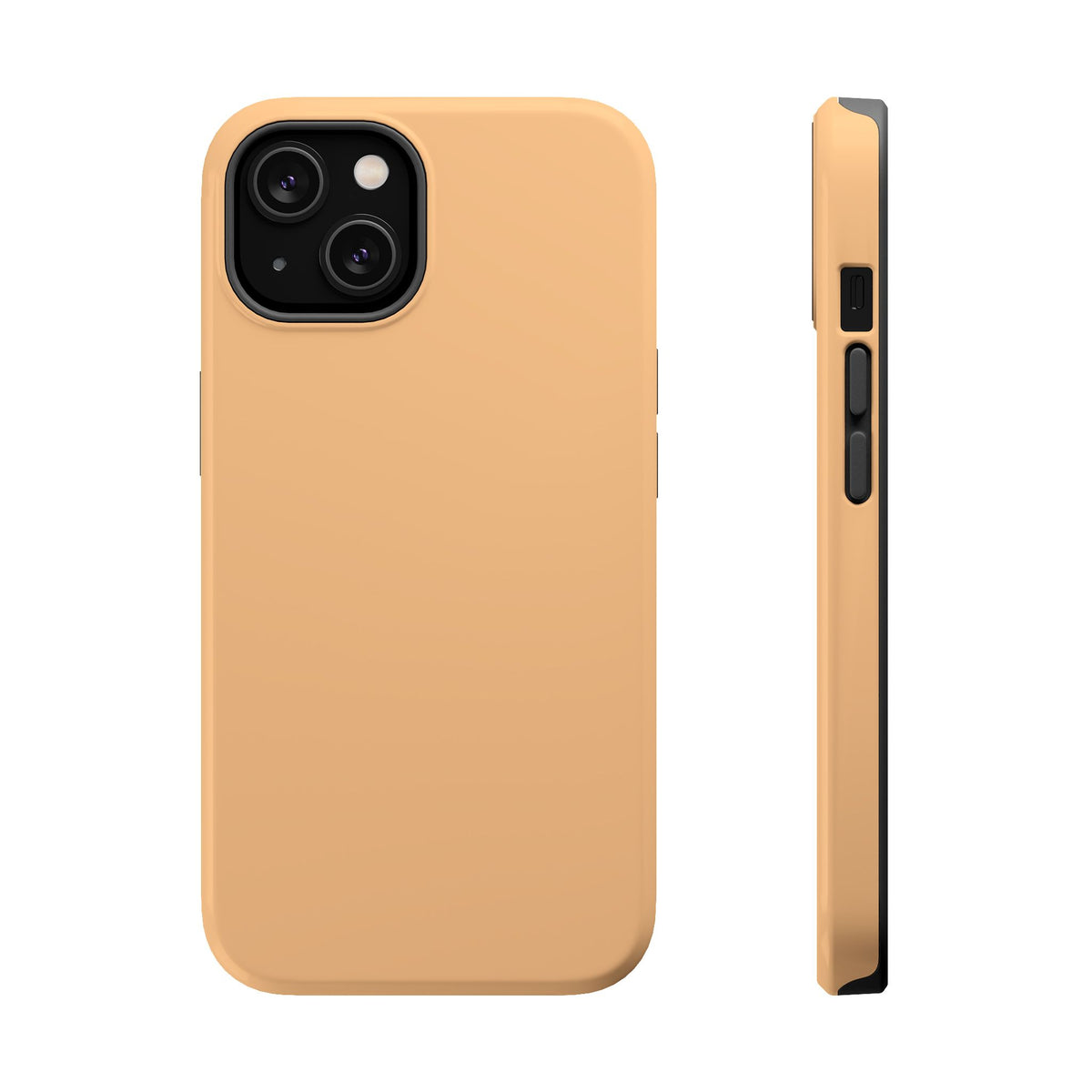 Orange Cream Magnetic Impact-Resistant Phone Case