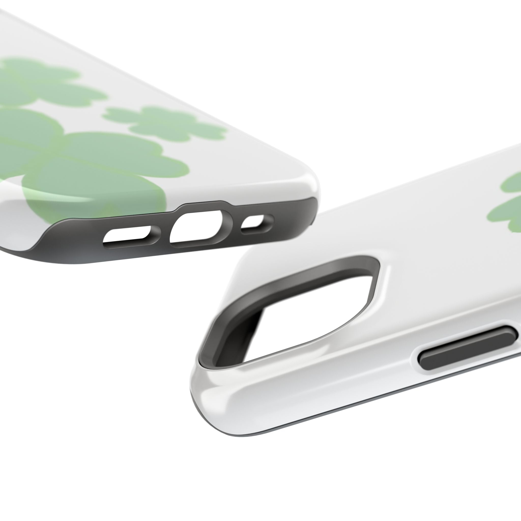 Green Clover Magnetic Impact-Resistant Case