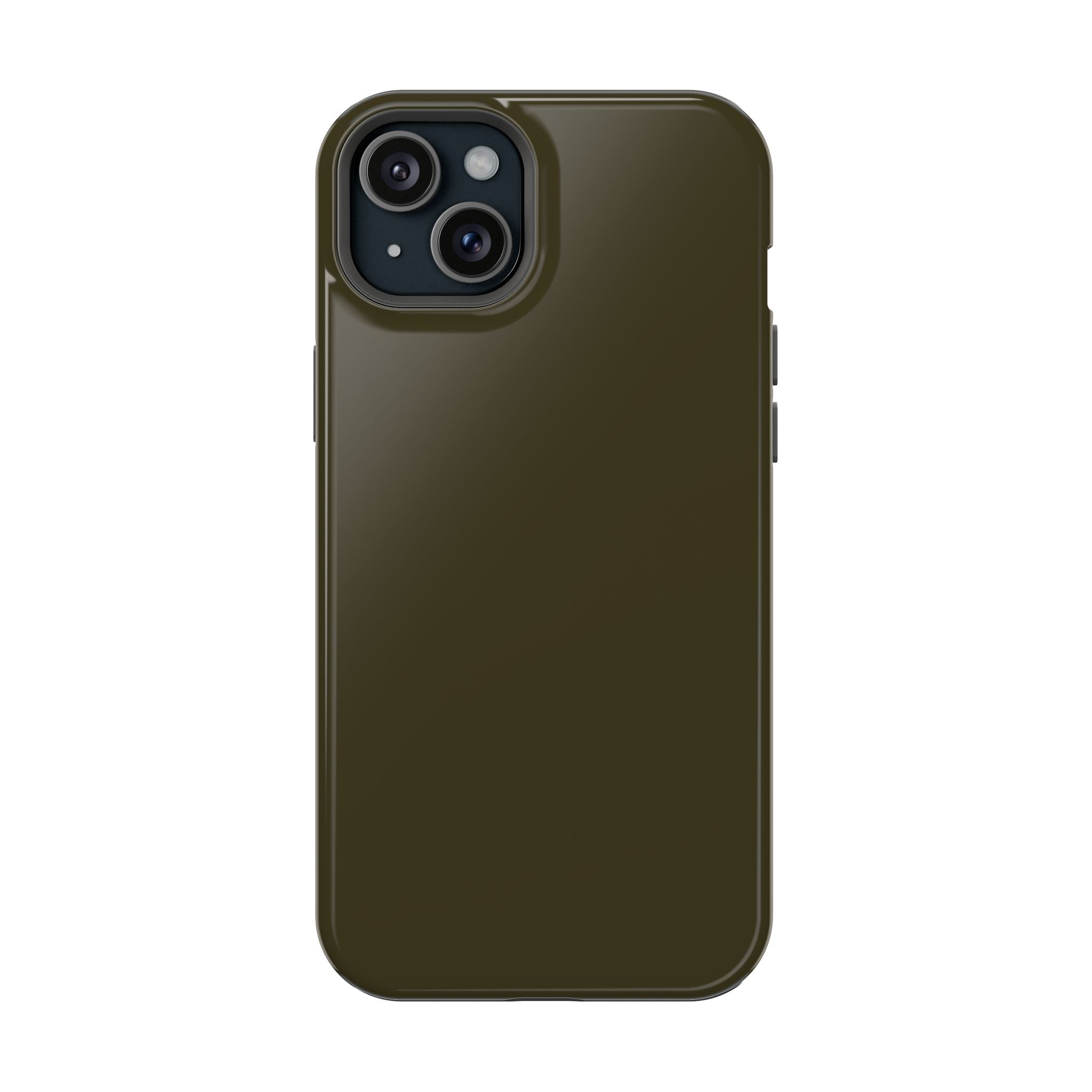 Dark Hennessey Brown Magnetic Impact-Resistant Phone Case
