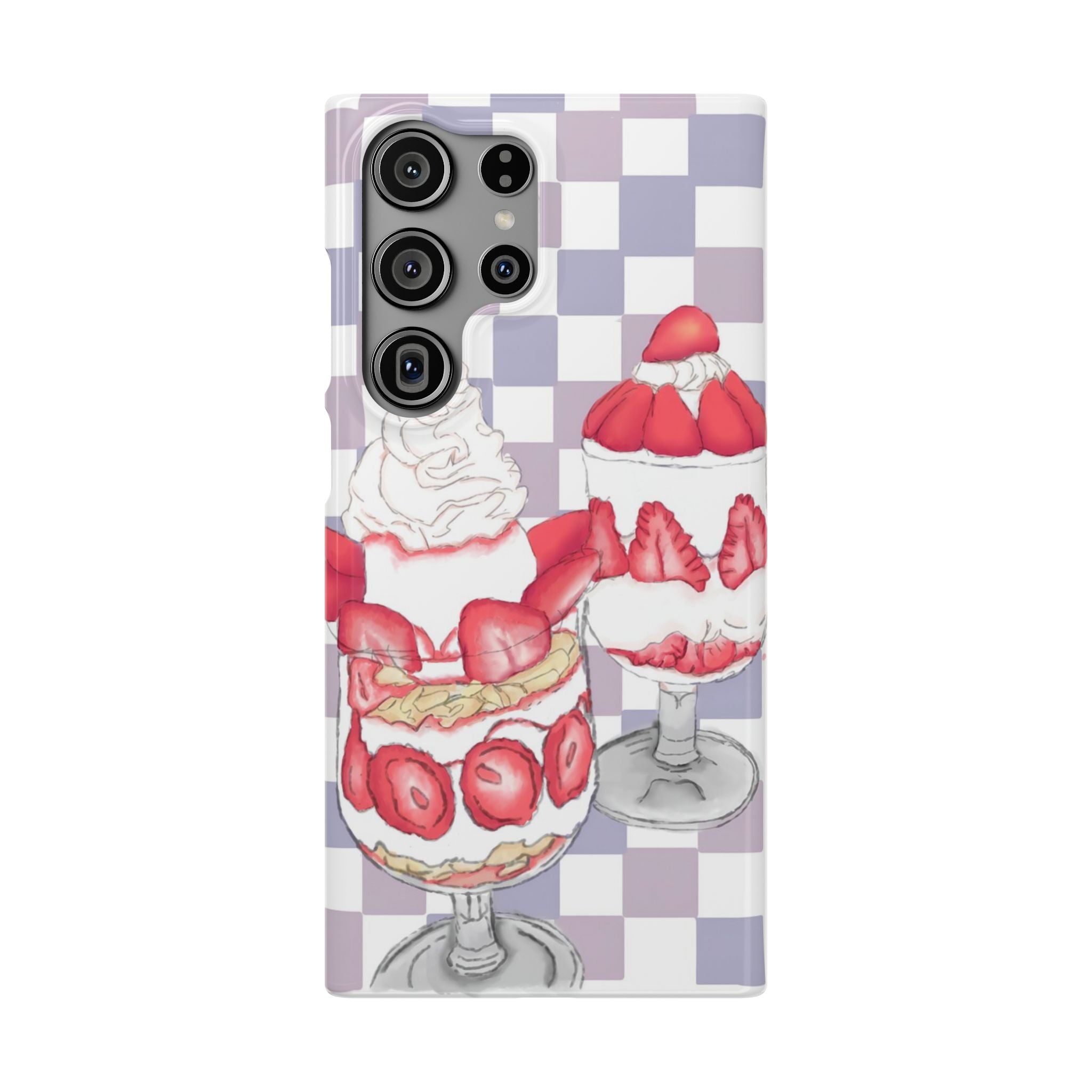 Strawberry Parfait Phone Case
