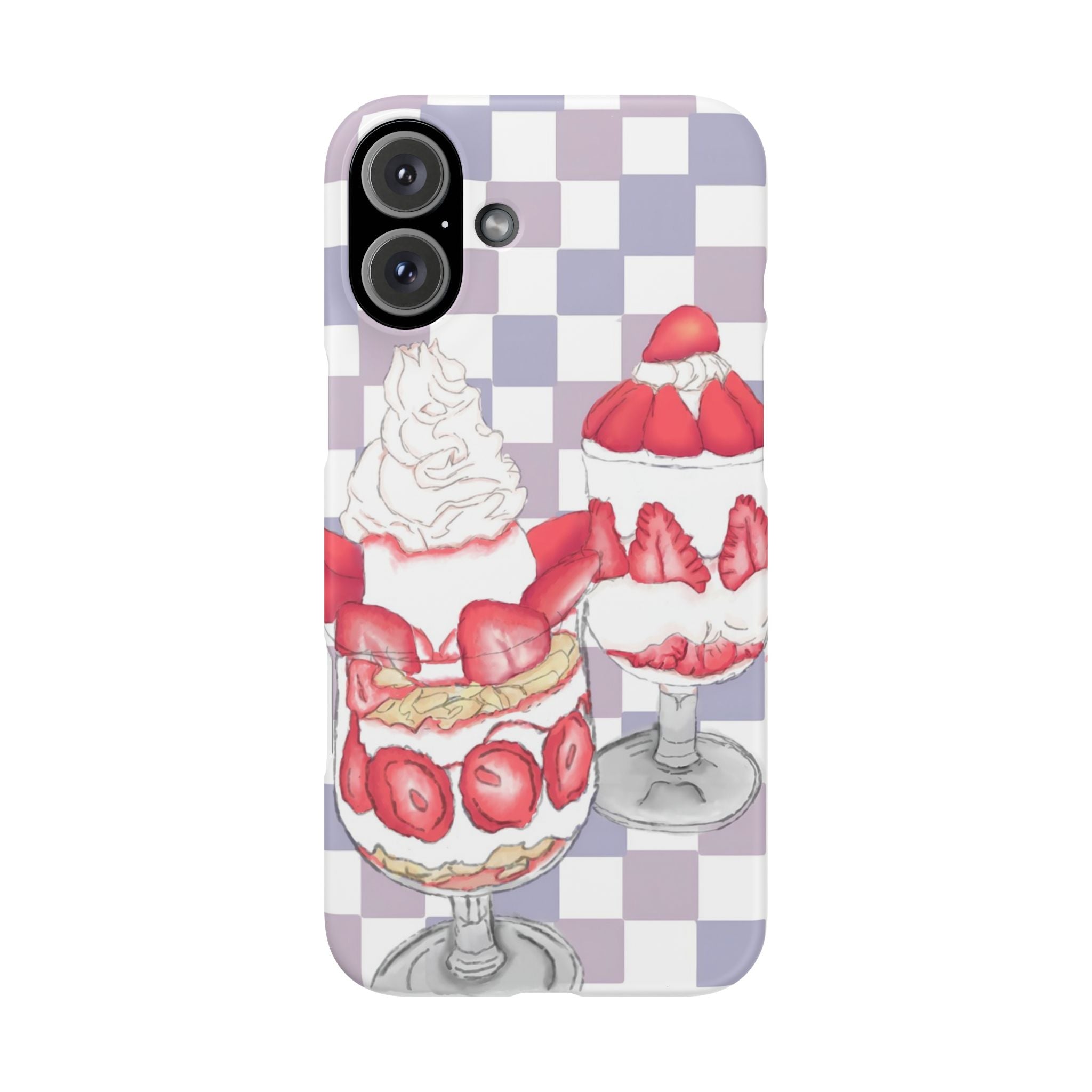 Strawberry Parfait Phone Case