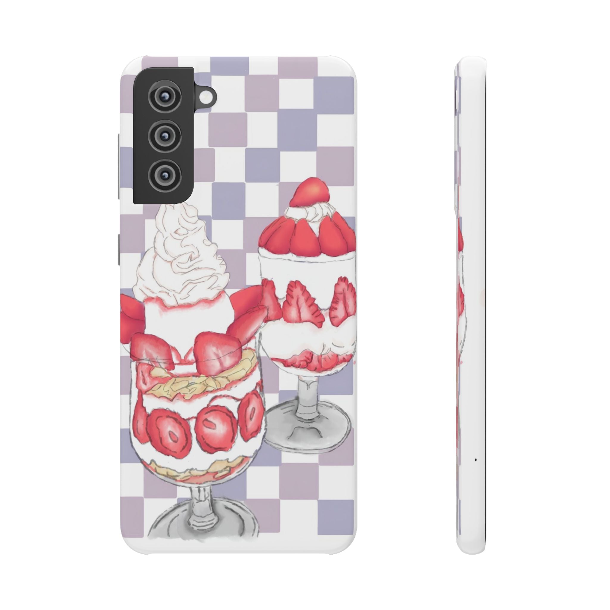 Strawberry Parfait Phone Case