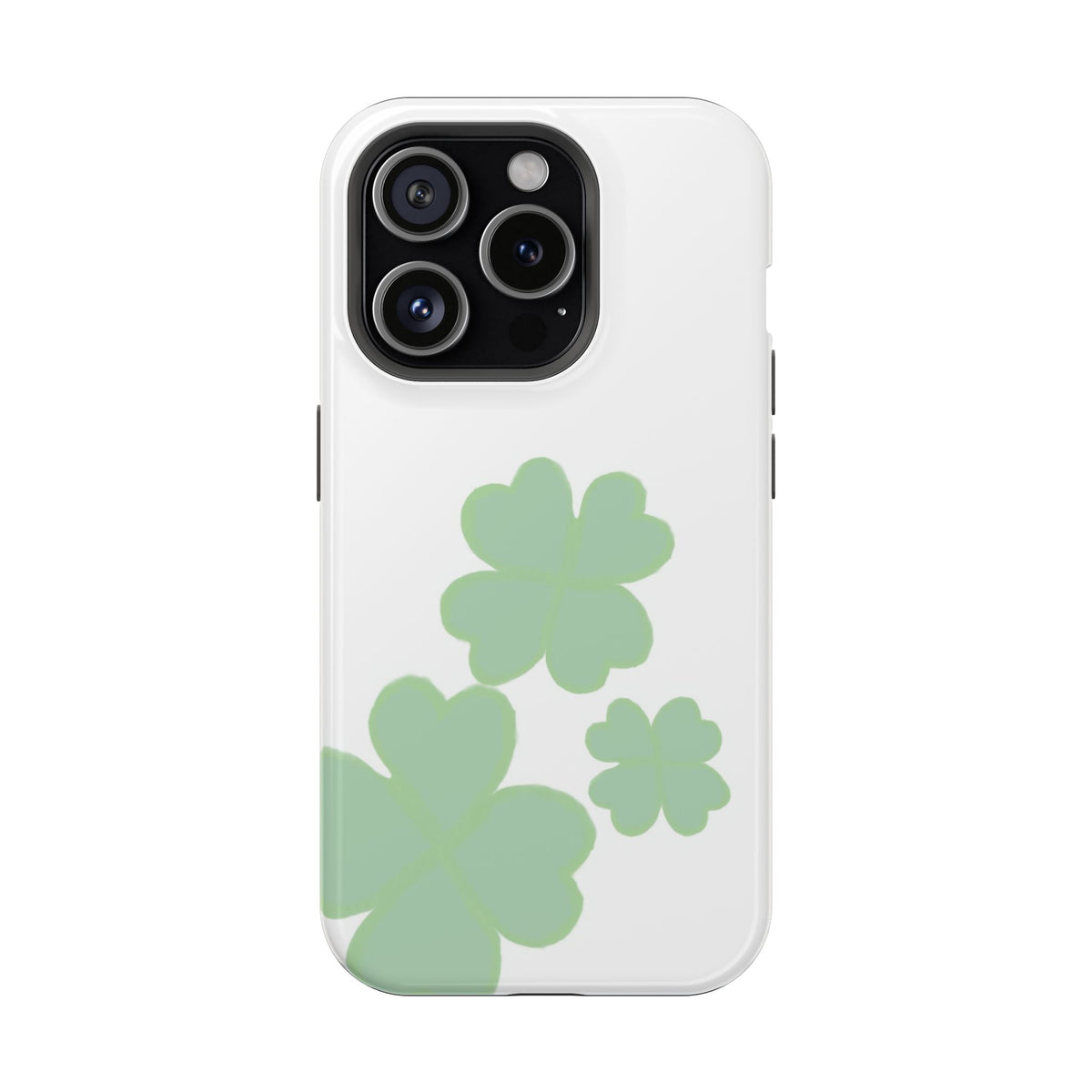 Green Clover Magnetic Impact-Resistant Case
