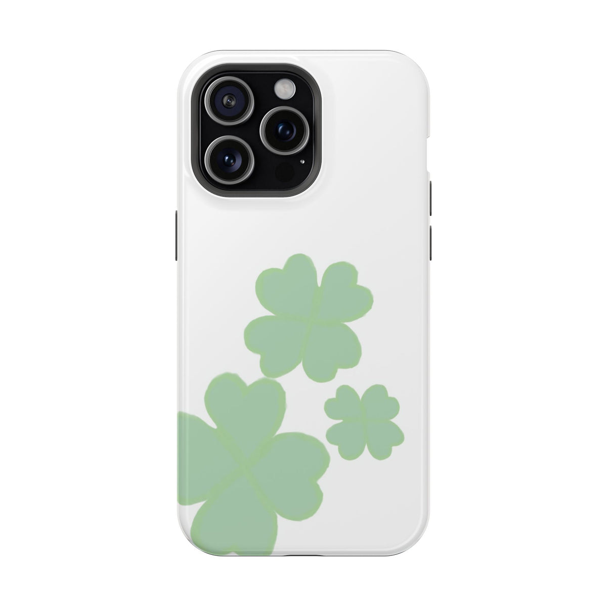 Green Clover Magnetic Impact-Resistant Case