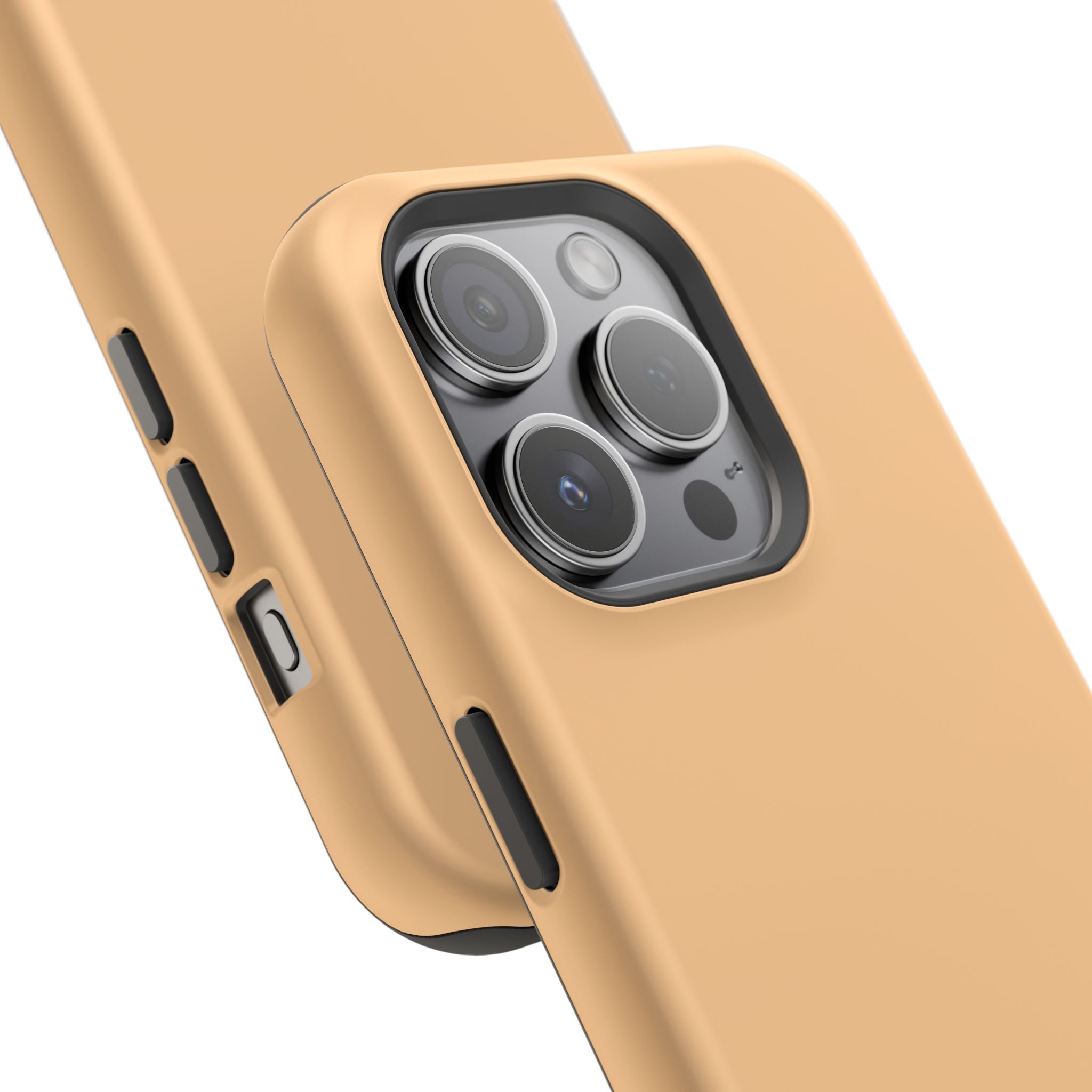 Orange Cream Magnetic Impact-Resistant Phone Case